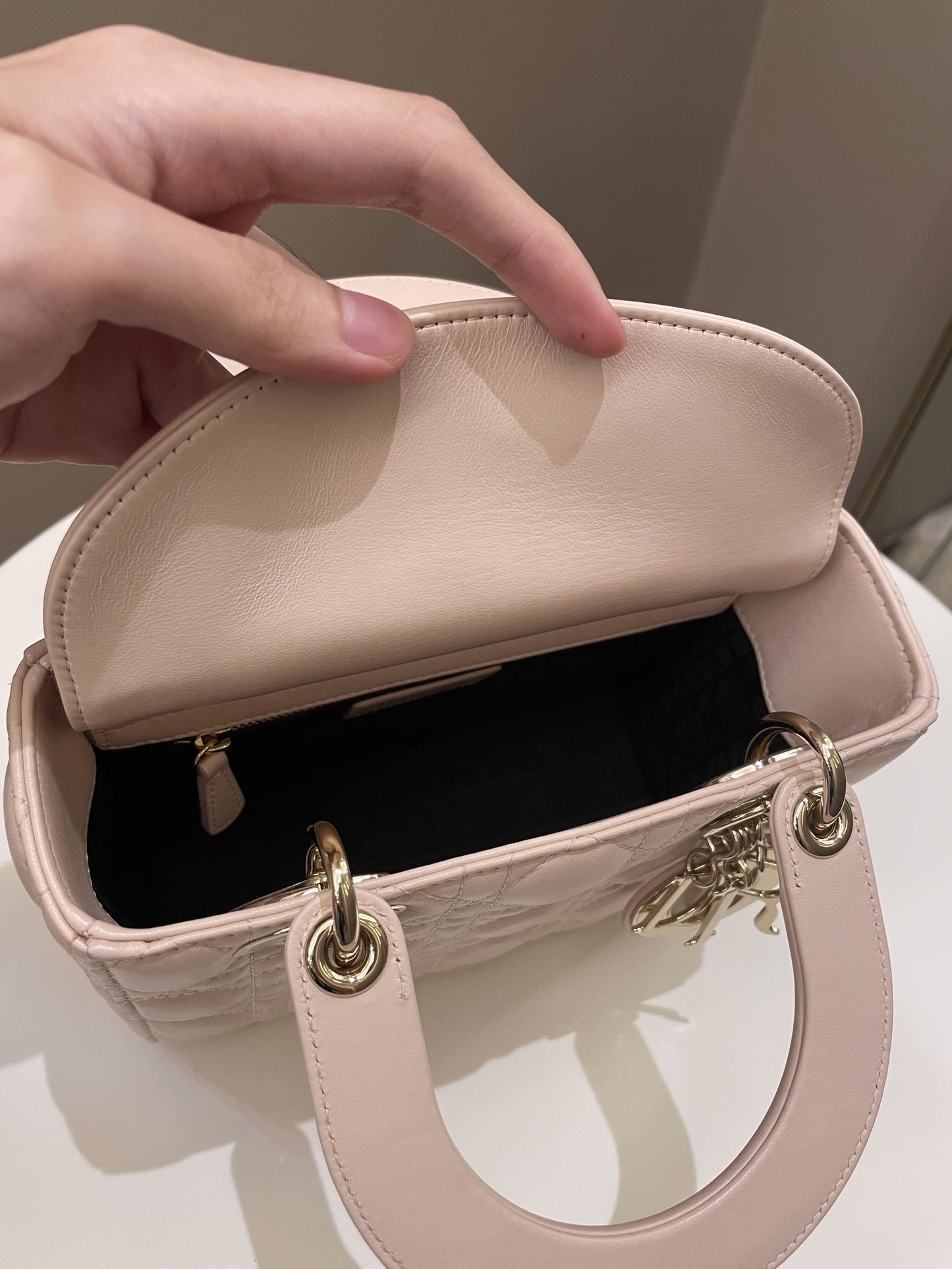 Lady Dior My ABC Dior Pale Pink Lambskin