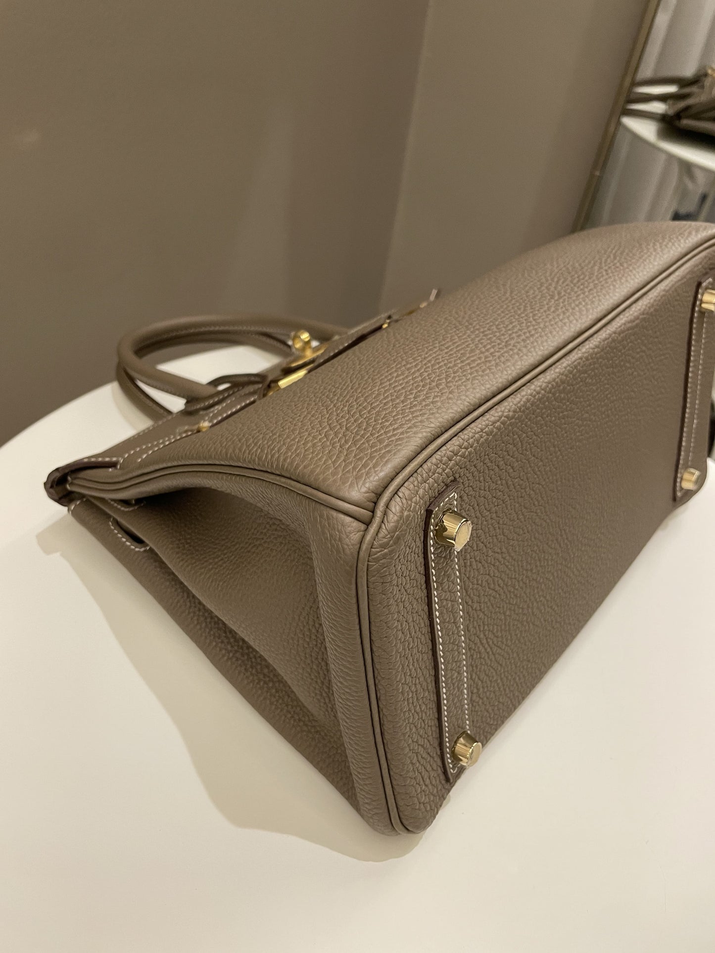 Hermes Birkin 30 Etoupe Togo