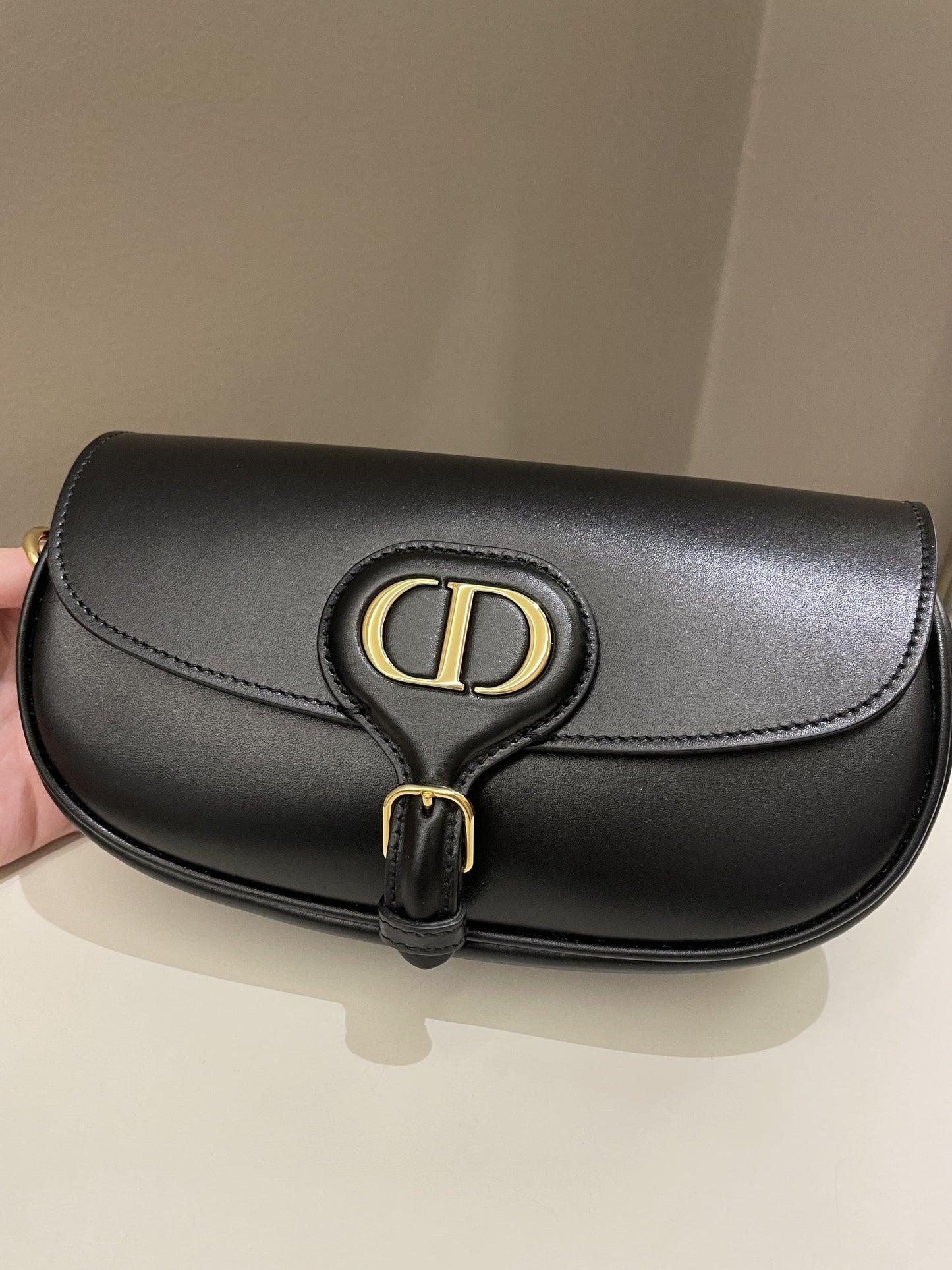 Dior Bobby East West Black Calfskin