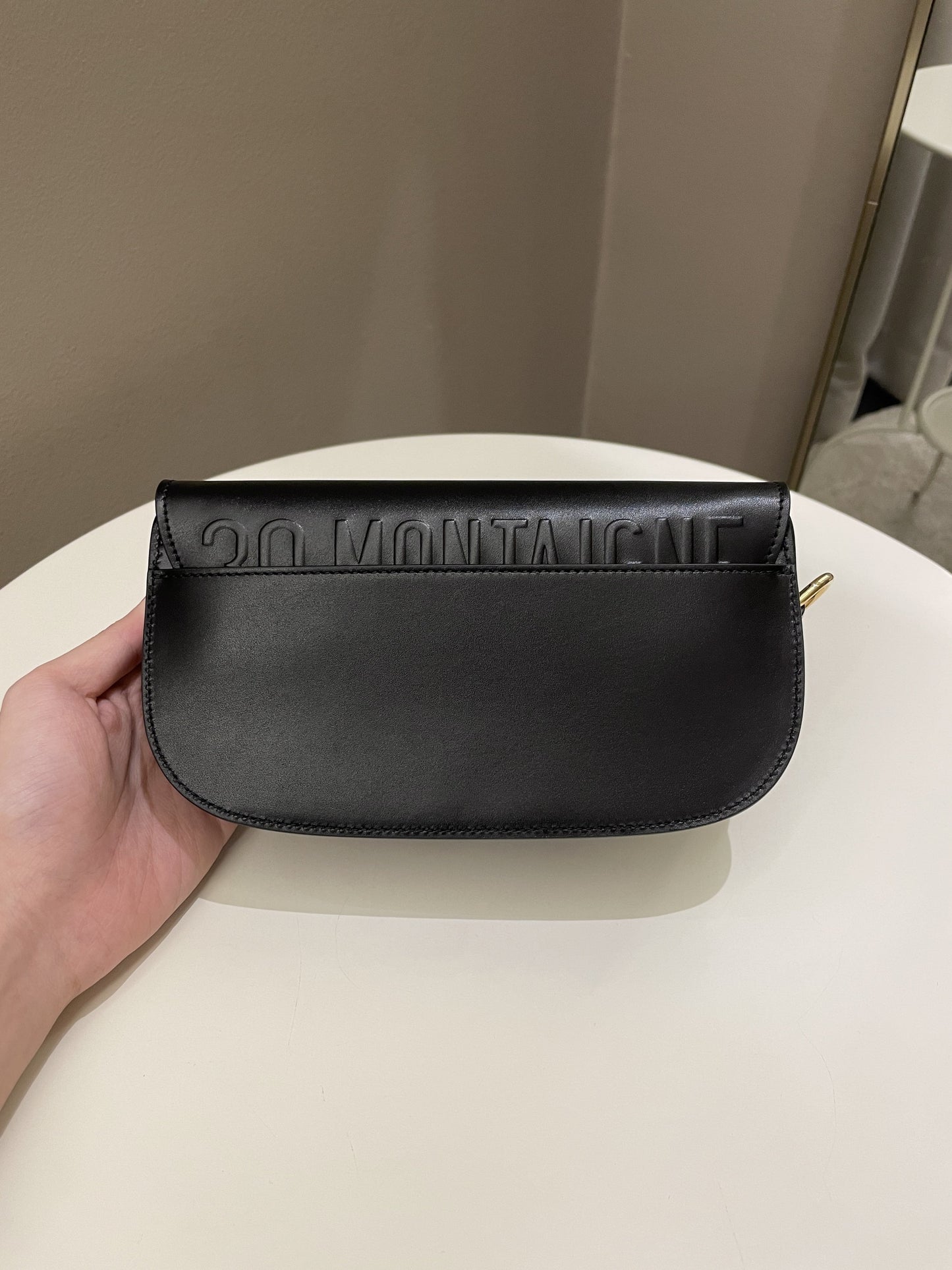 Dior Bobby East West Black Calfskin