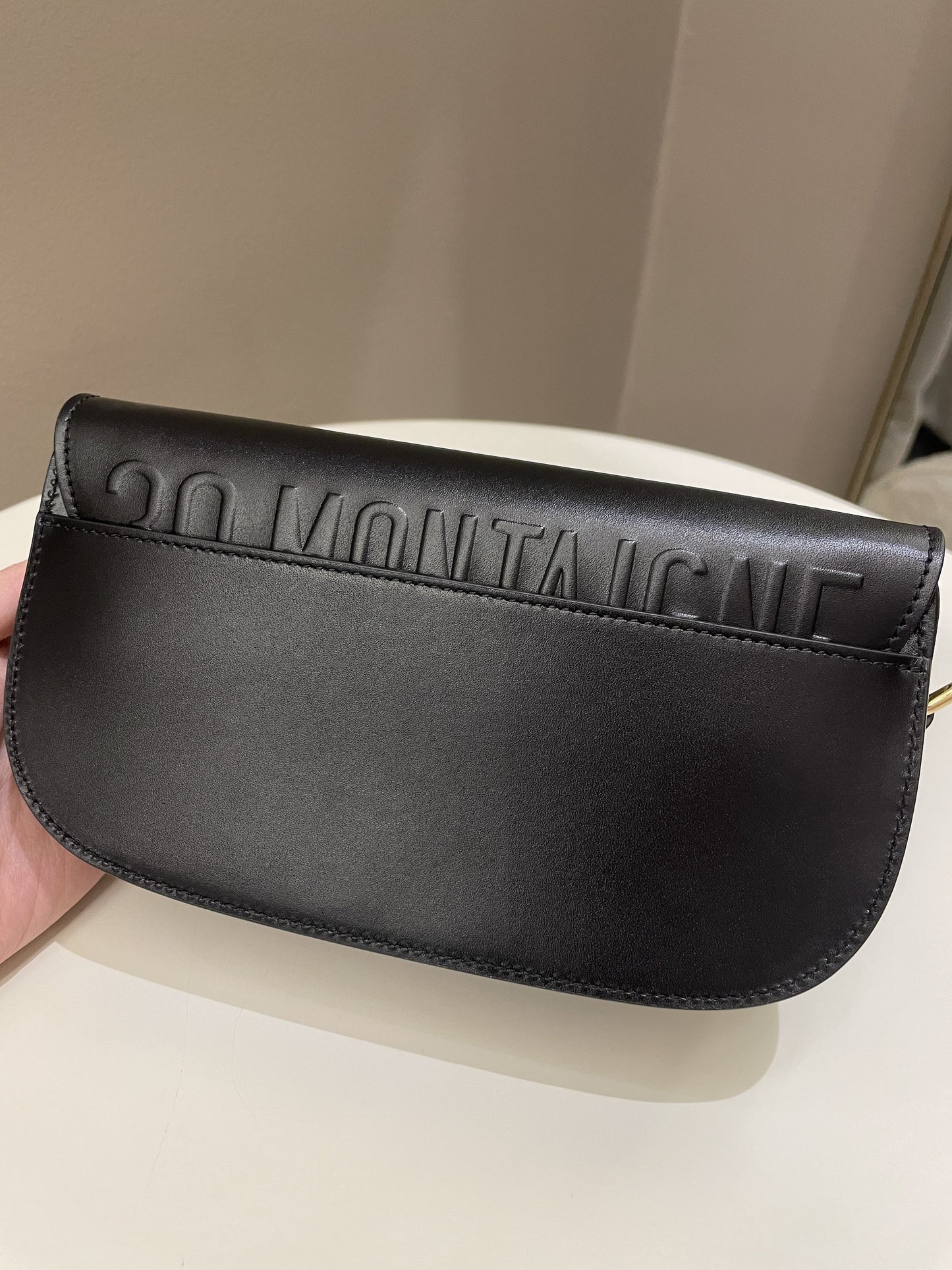 Dior Bobby East West Black Calfskin