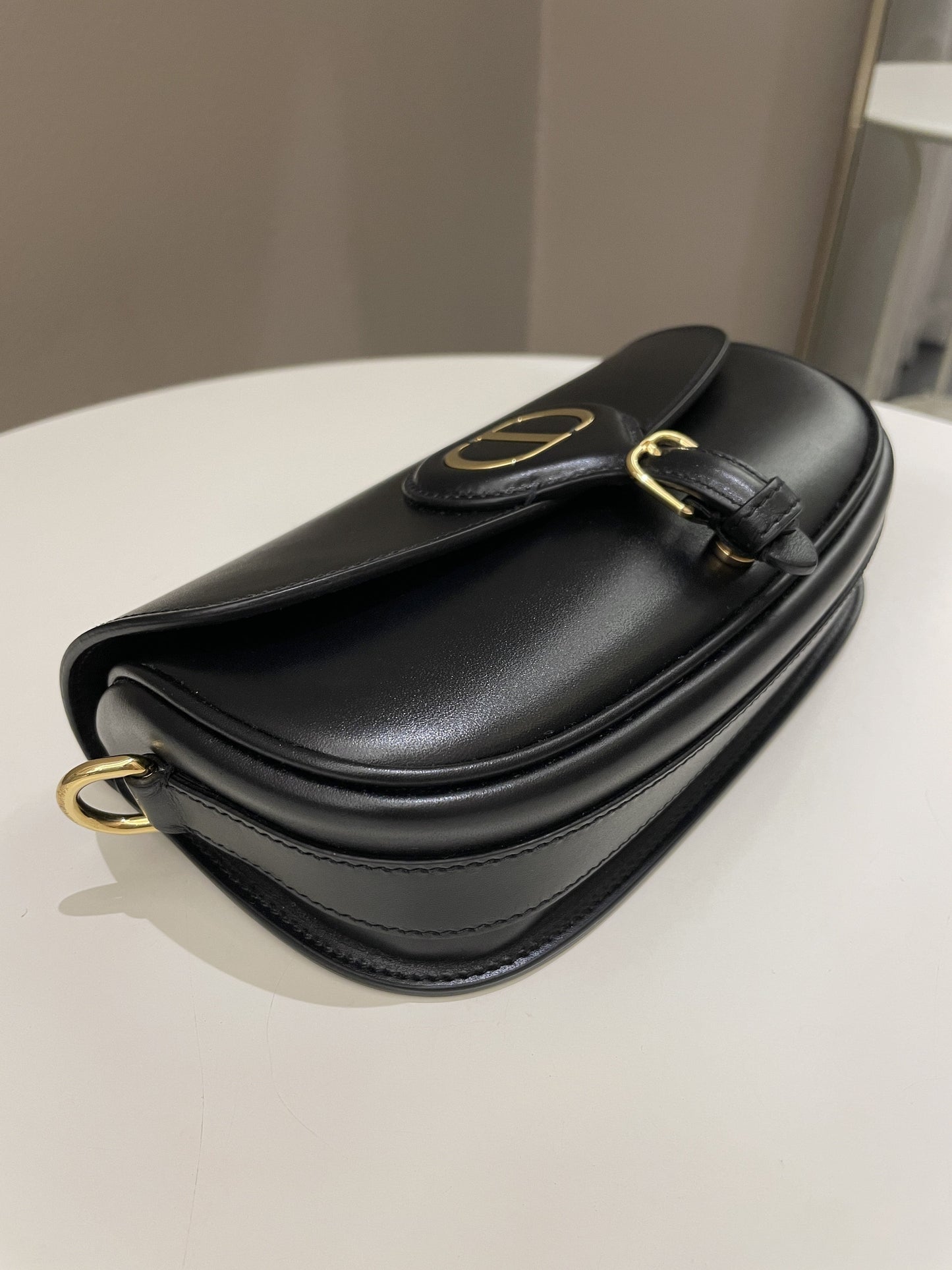 Dior Bobby East West Black Calfskin