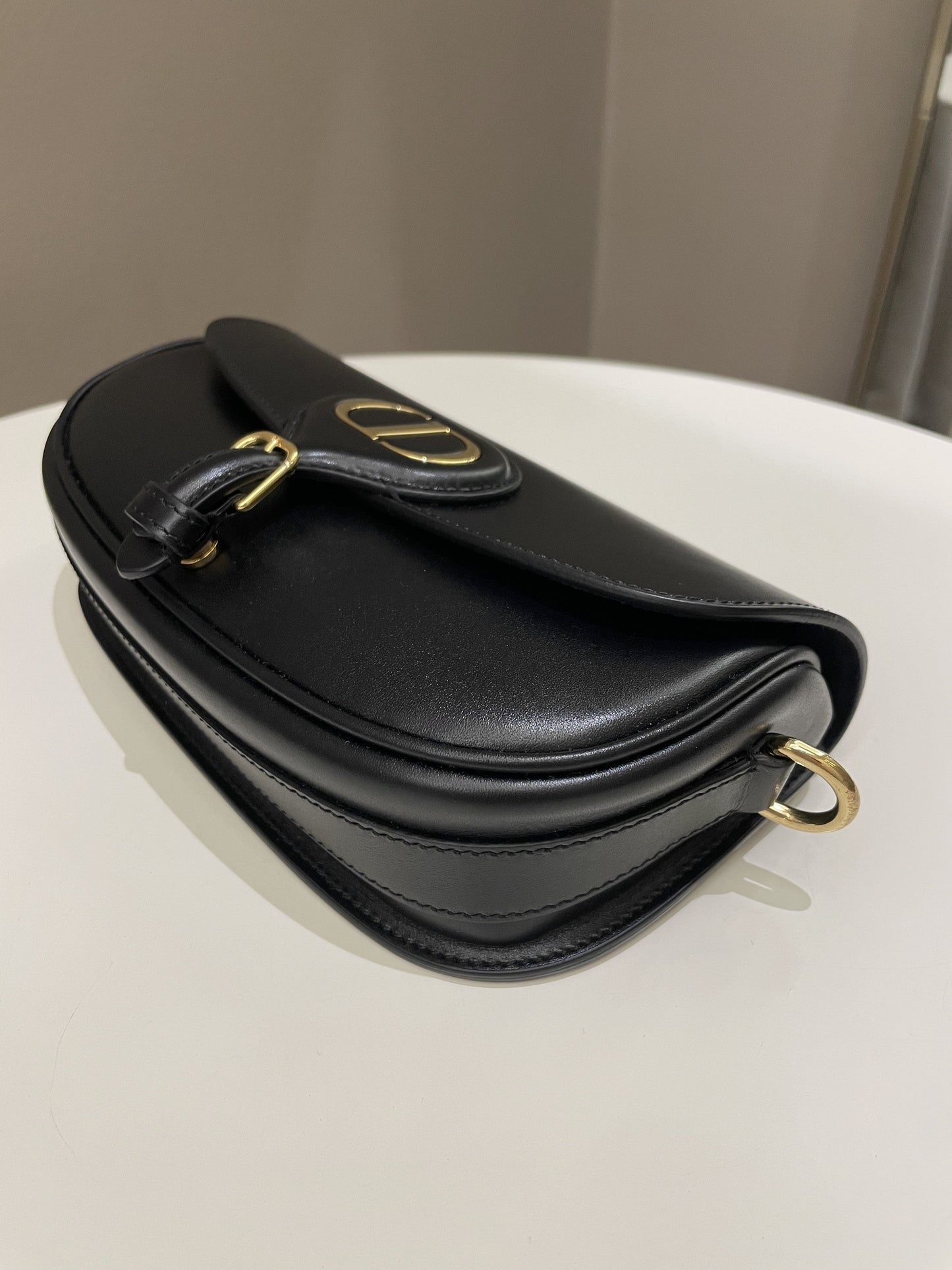 Dior Bobby East West Black Calfskin