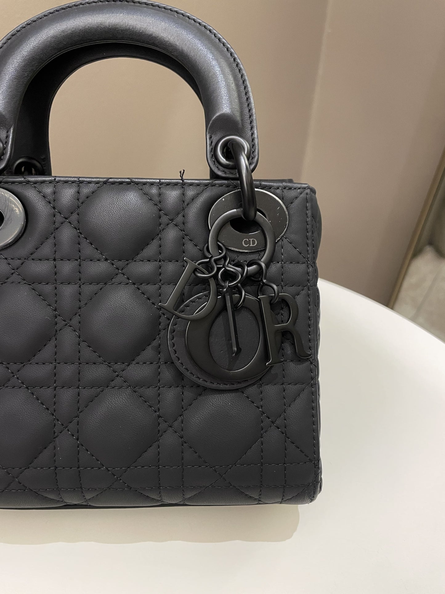 Dior Lady Dior Mini Black Lambskin