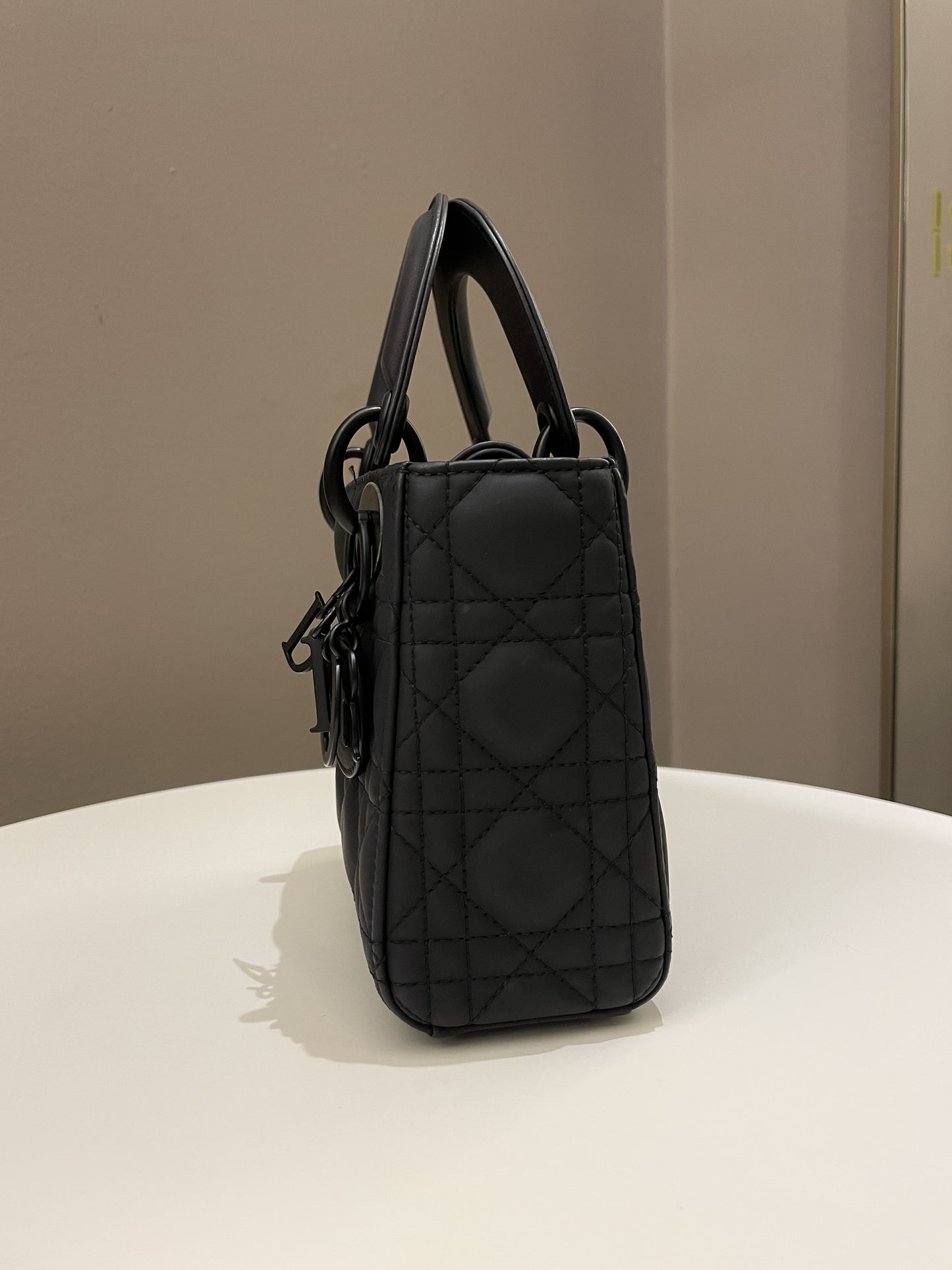 Dior Lady Dior Mini Black Lambskin