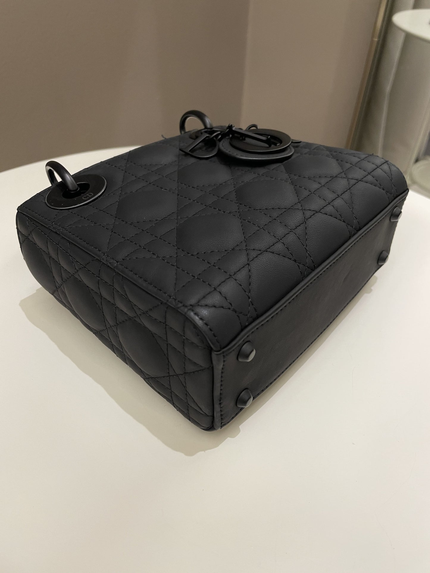 Dior Lady Dior Mini Black Lambskin