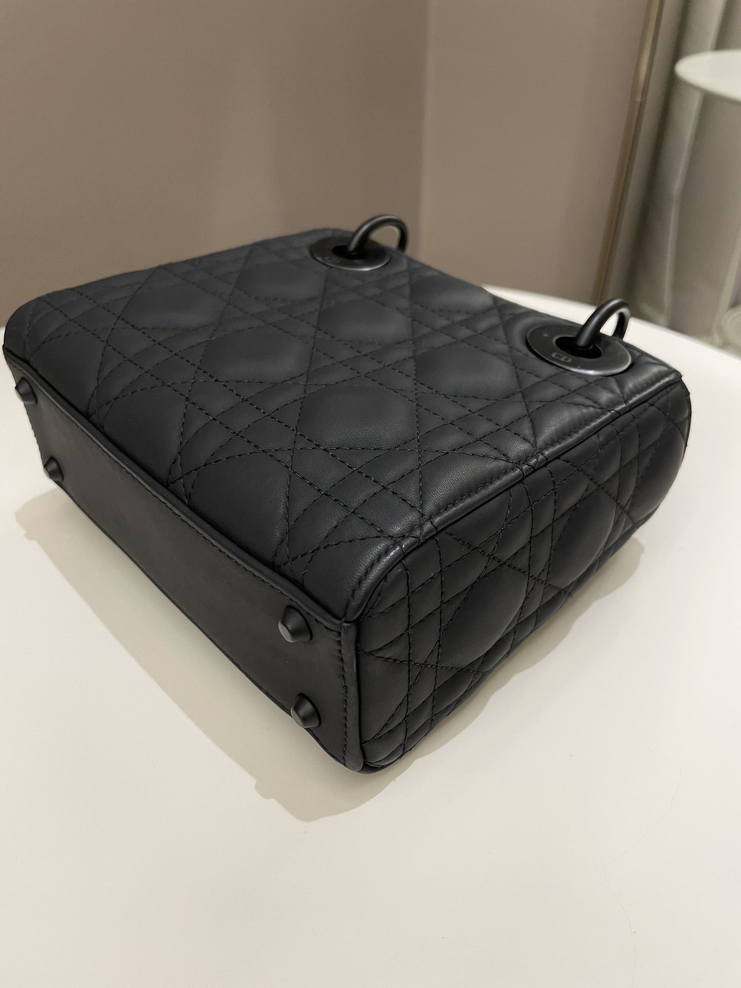 Dior Lady Dior Mini Black Lambskin