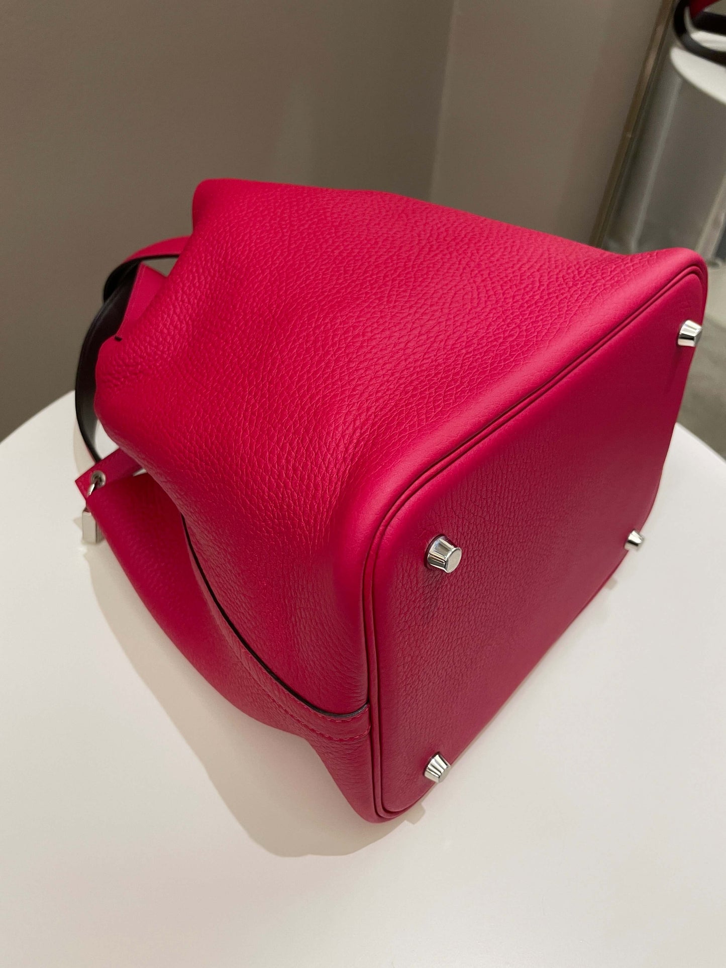 Hermes Picotin Lock 22 Framboise/ Rouge Sellier Clemence