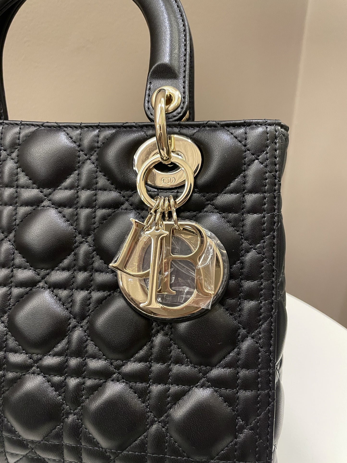 Dior Classic Lady Dior Black Lambskin