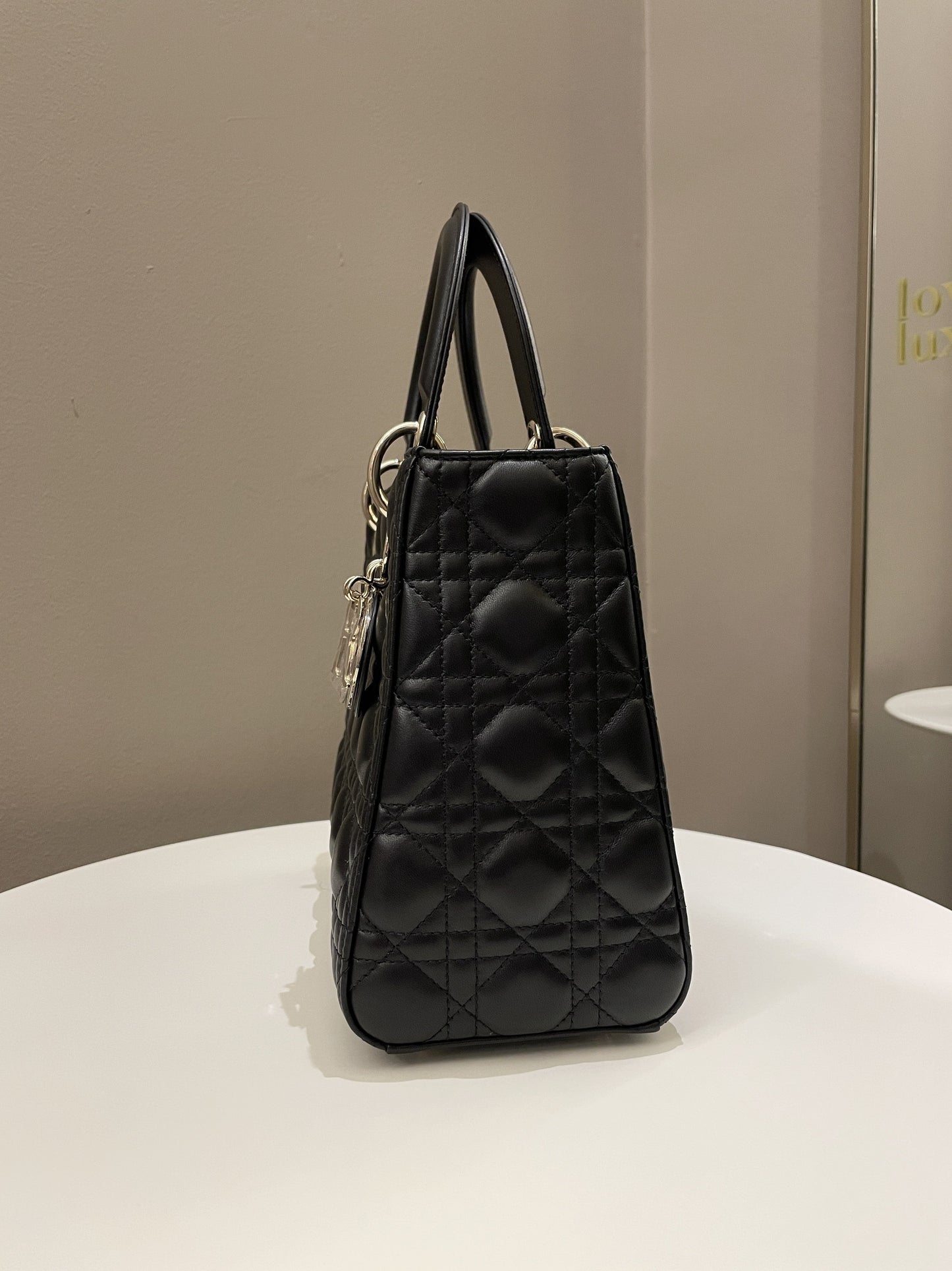 Dior Classic Lady Dior Black Lambskin