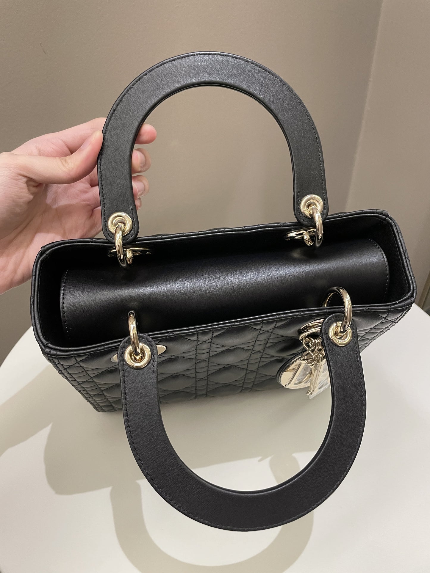 Dior Classic Lady Dior Black Lambskin