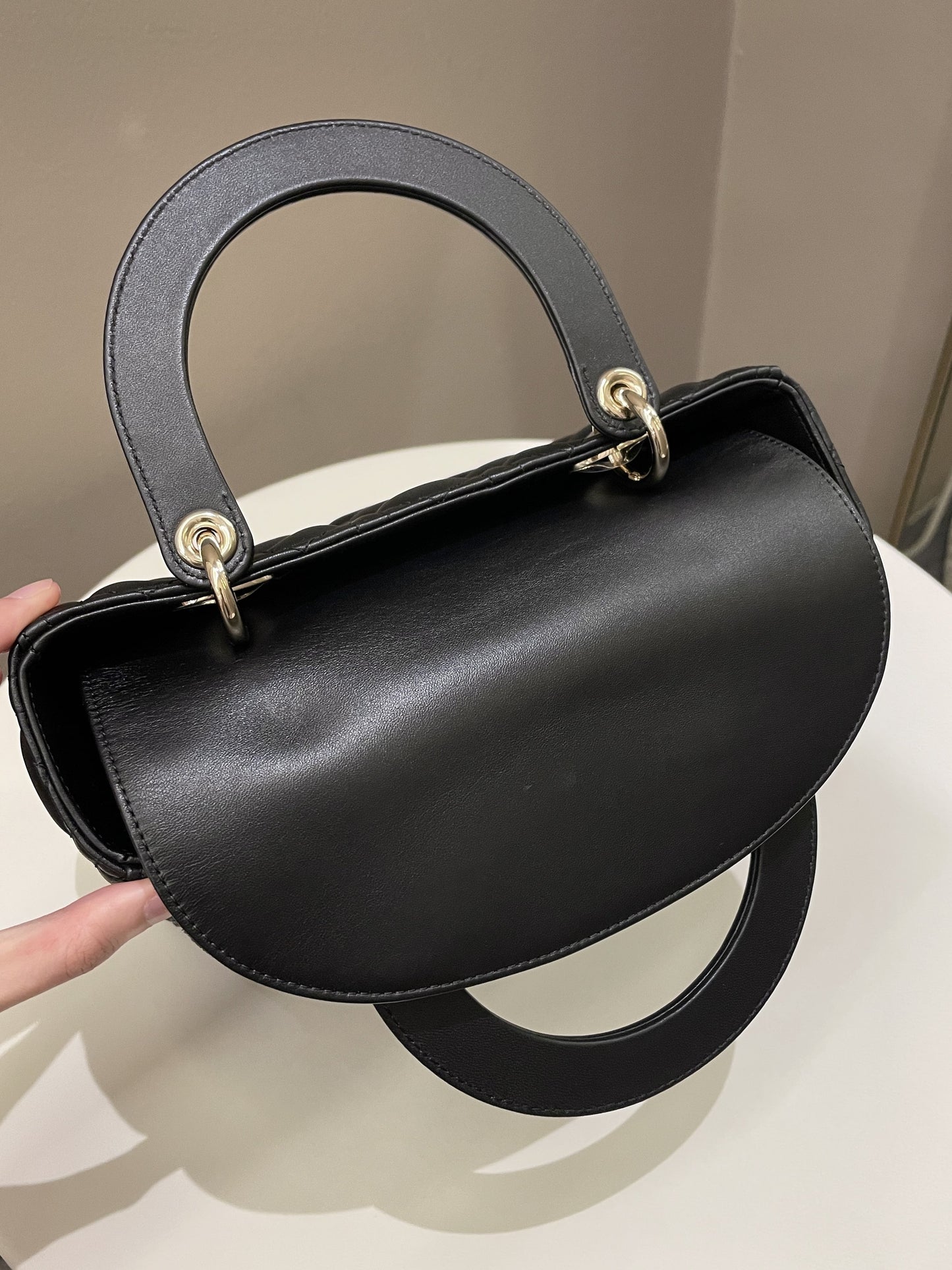 Dior Classic Lady Dior Black Lambskin