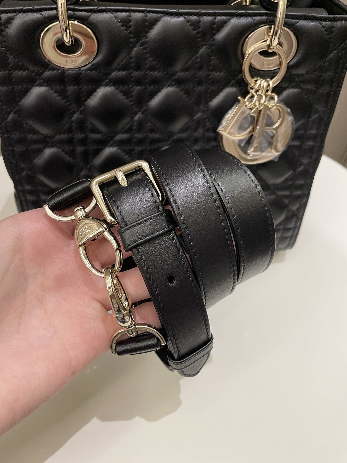 Dior Classic Lady Dior Black Lambskin