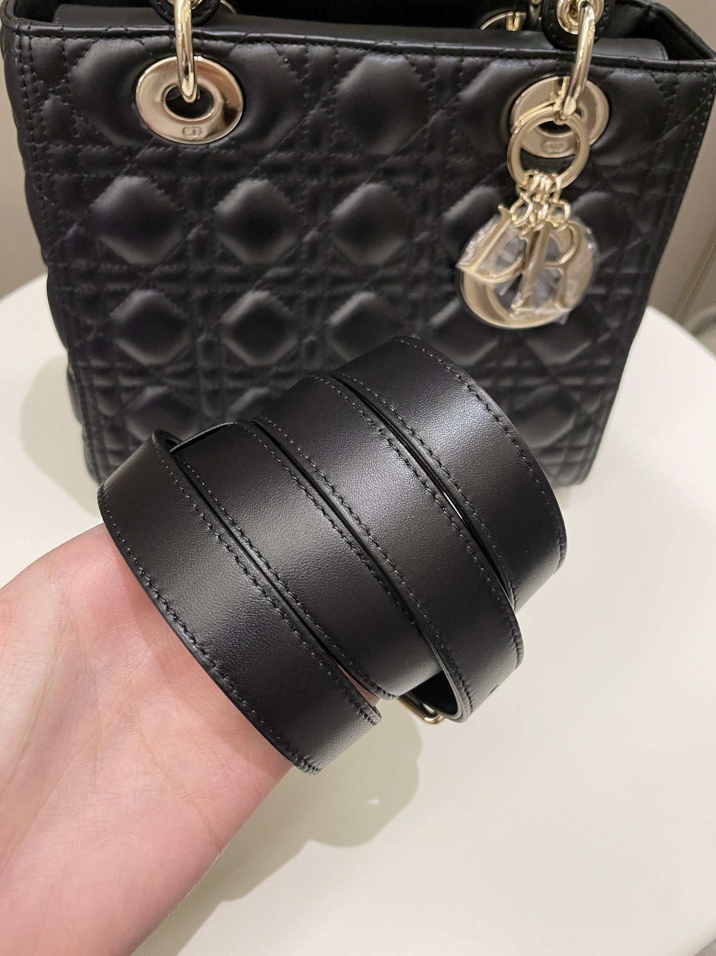 Dior Classic Lady Dior Black Lambskin