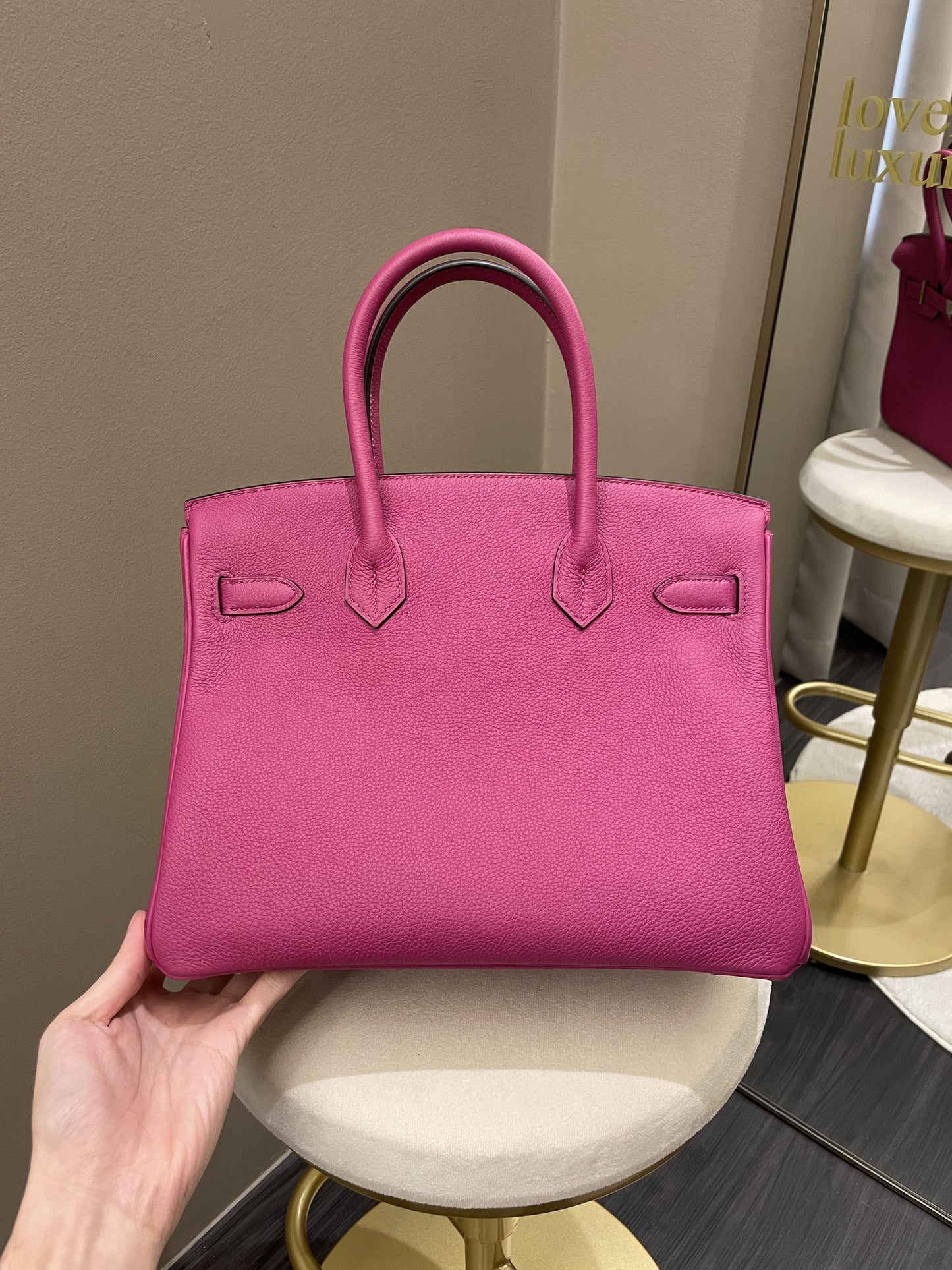 Hermes Birkin 30 Rose Poupre