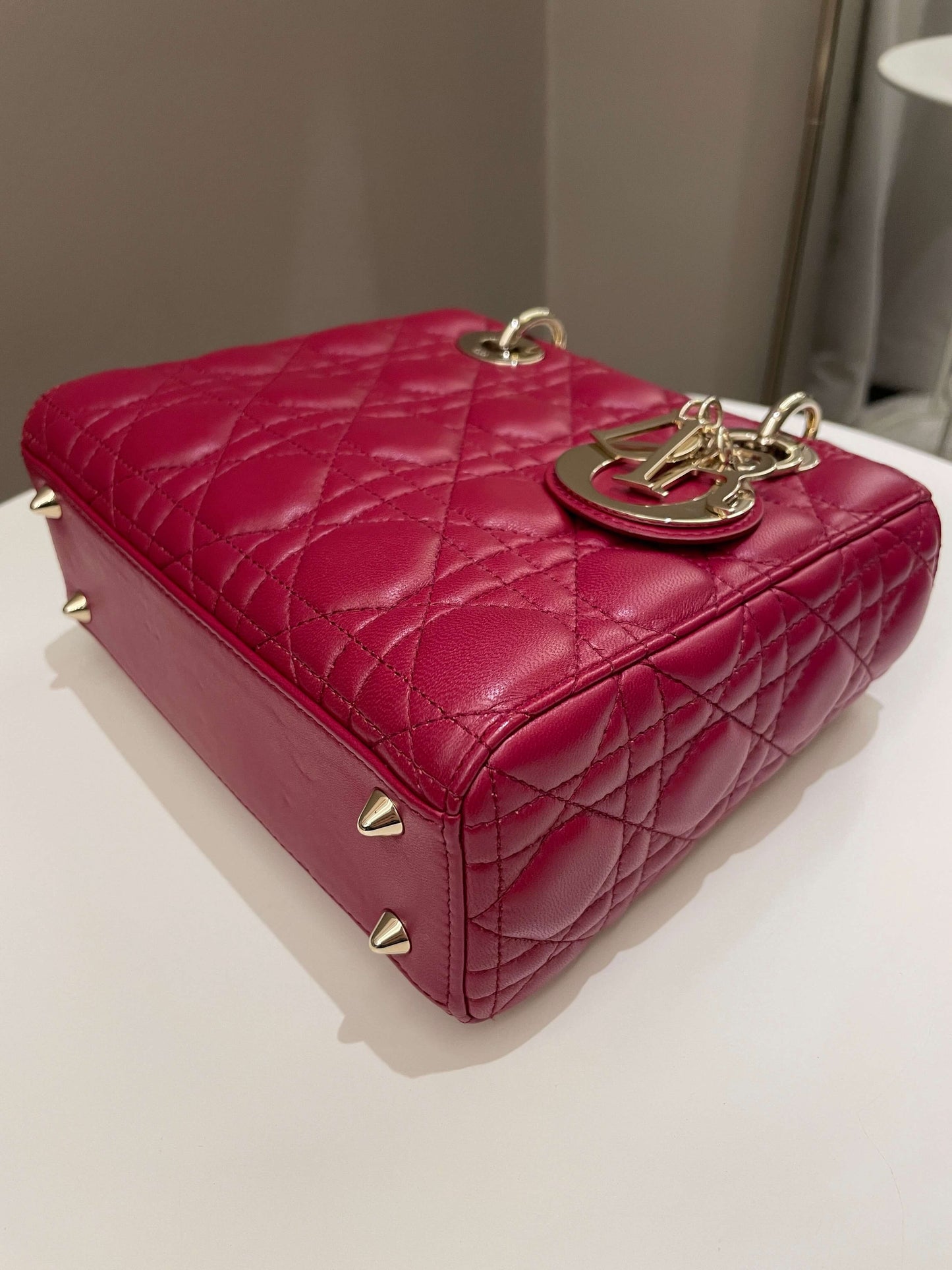 Lady Dior My ABC Dior Red Lambskin