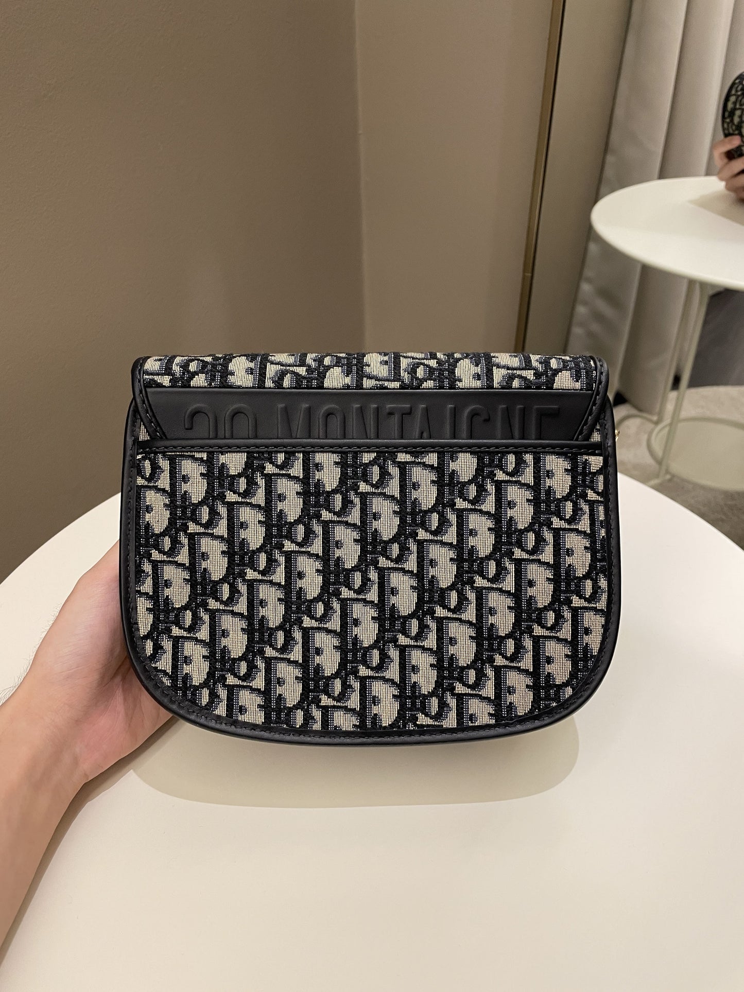 Dior Bobby Bag Navy Oblique