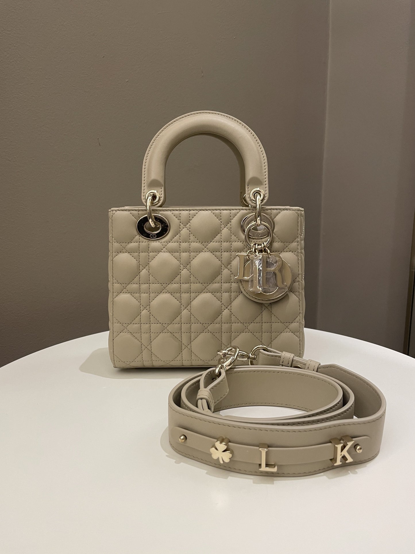 Lady Dior My ABC Dior Beige Lambskin