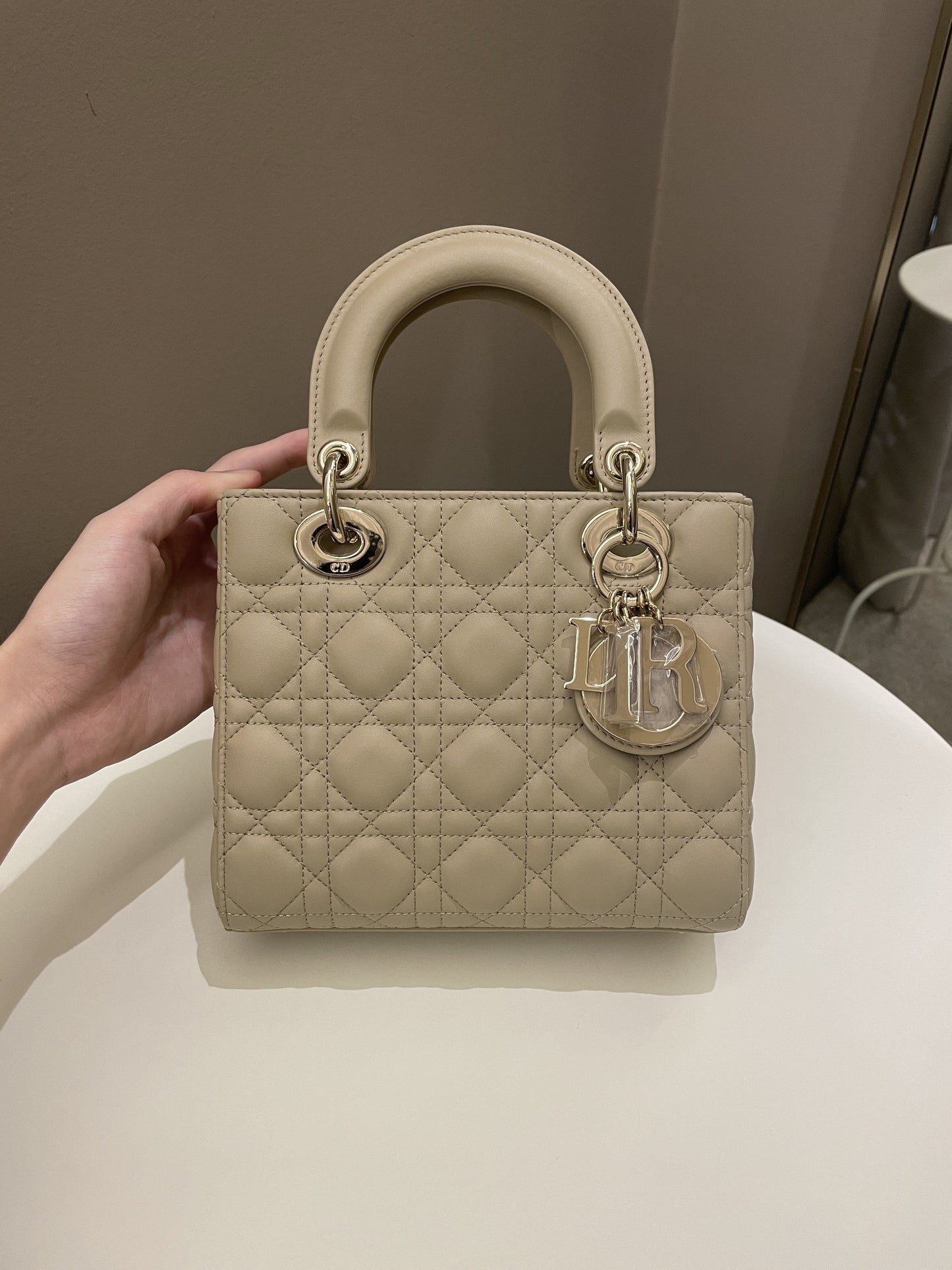 Lady Dior My ABC Dior Beige Lambskin