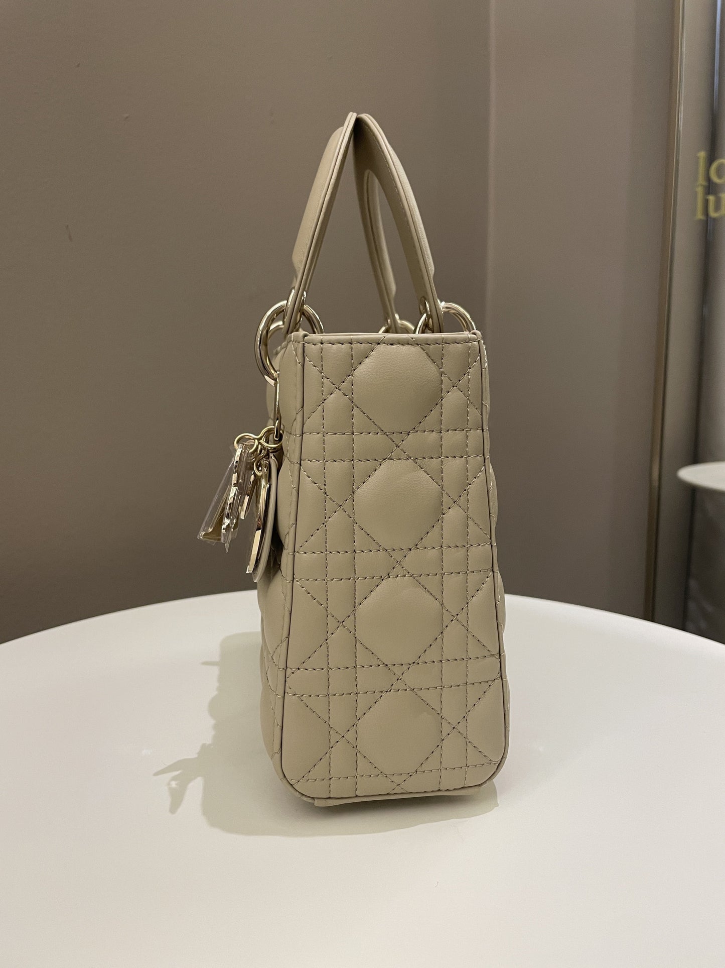 Lady Dior My ABC Dior Beige Lambskin