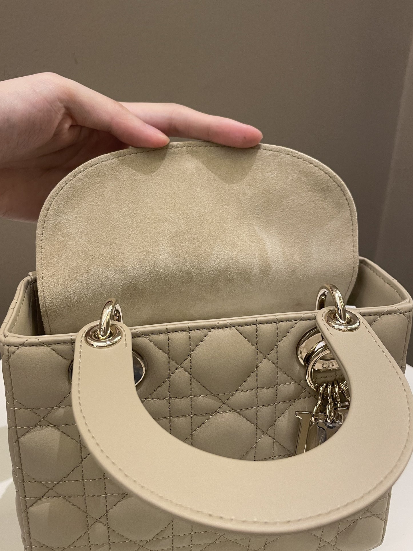 Lady Dior My ABC Dior Beige Lambskin