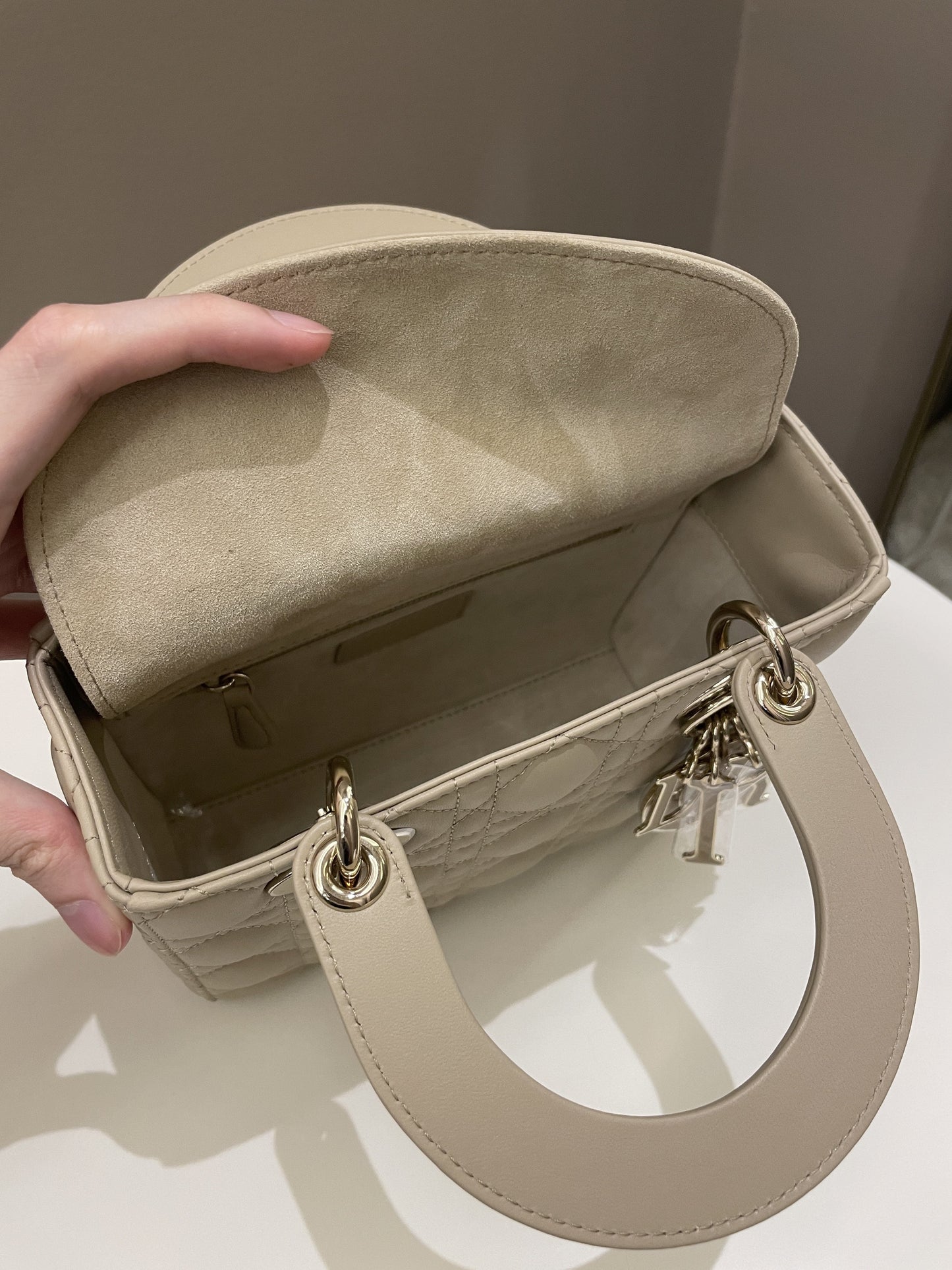 Lady Dior My ABC Dior Beige Lambskin