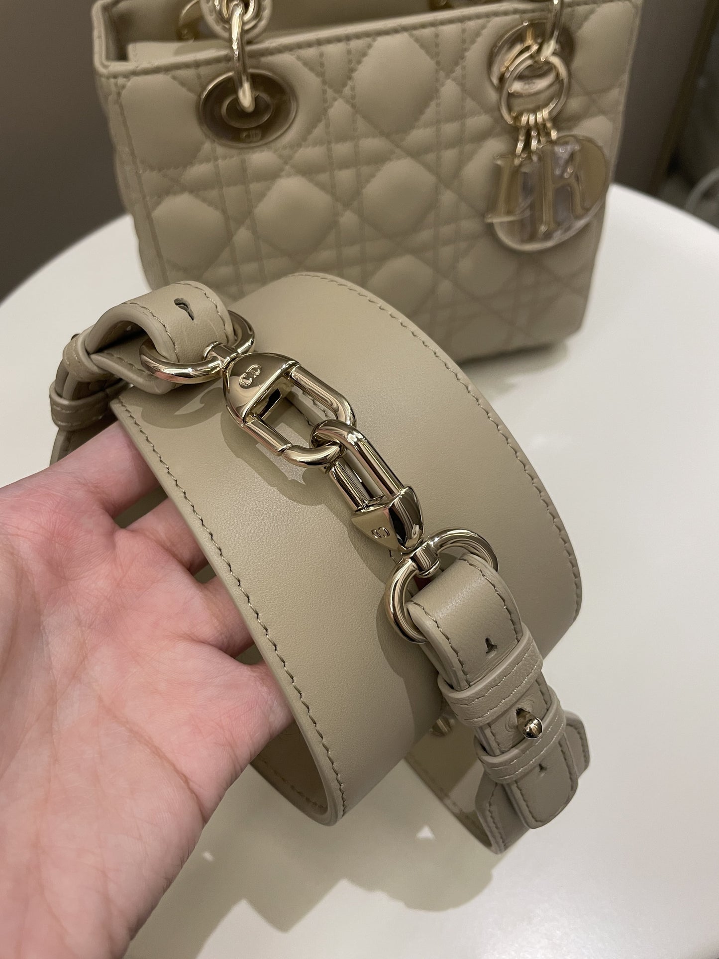 Lady Dior My ABC Dior Beige Lambskin