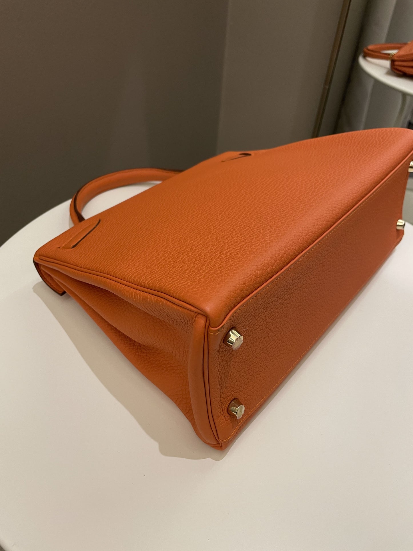 Hermes Kelly Retourne 32 Orange Togo