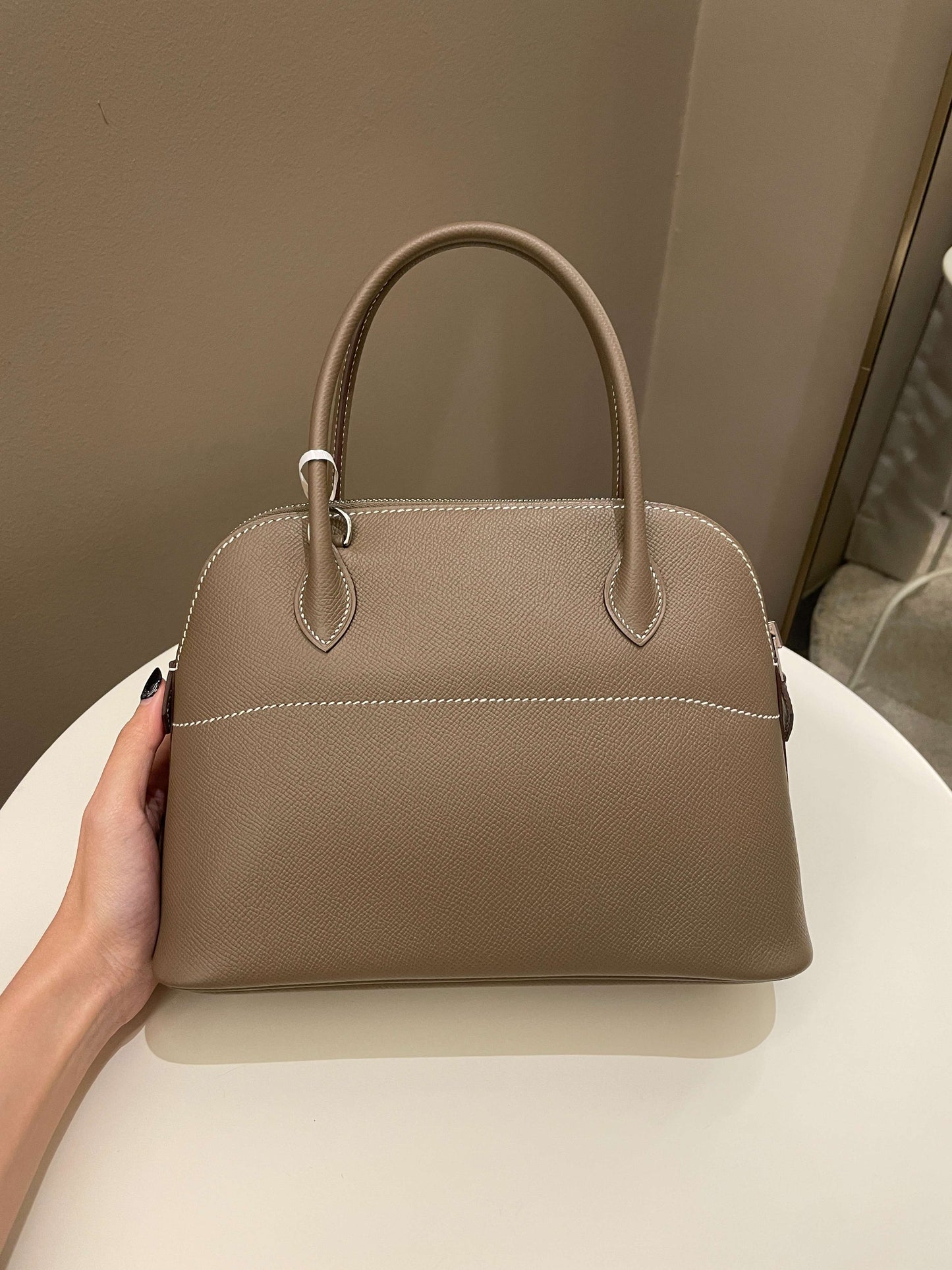 Hermes Bolide 27 Etoupe Epsom