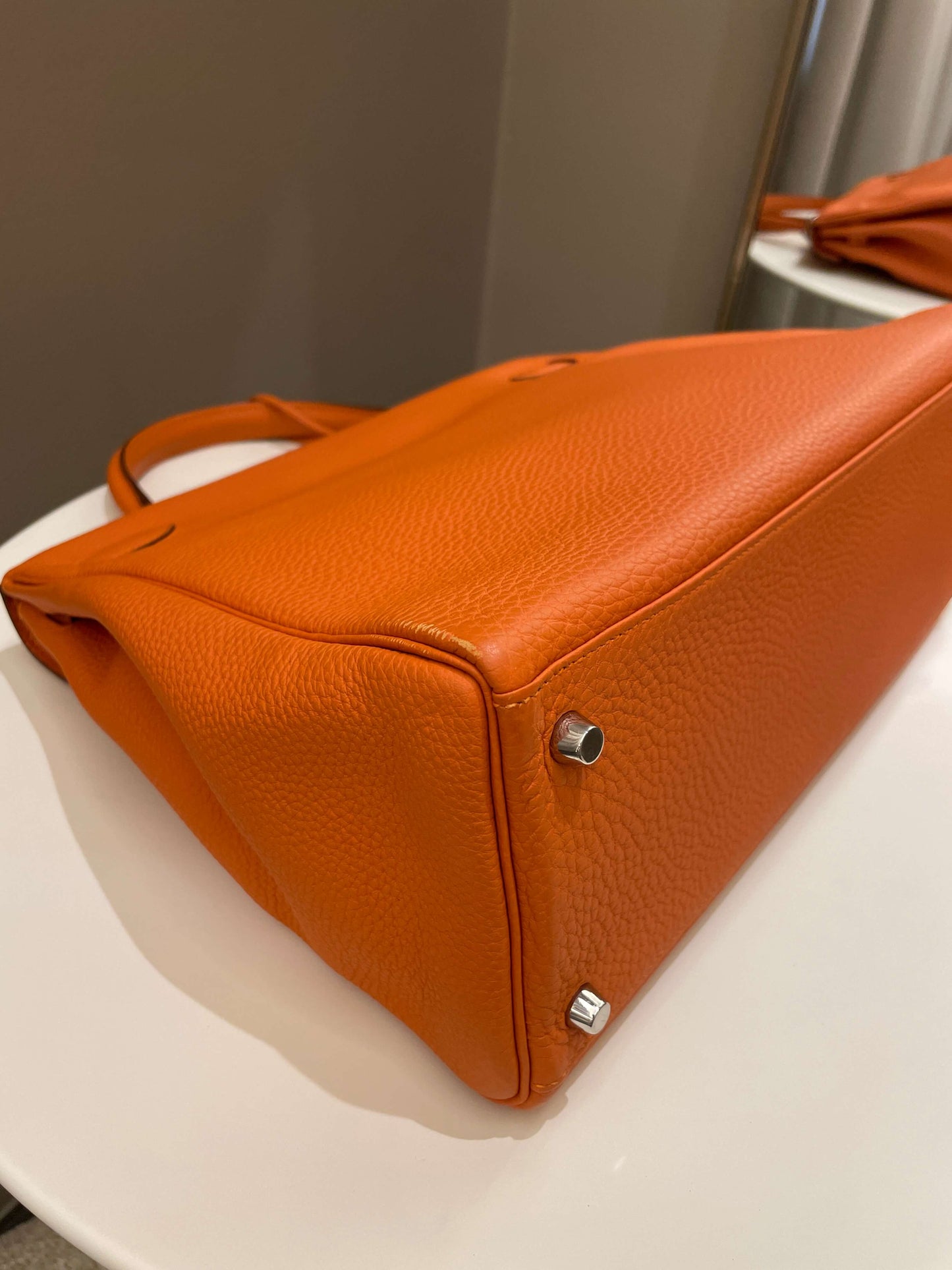 Hermes Kelly Retourne 35 Orange Togo