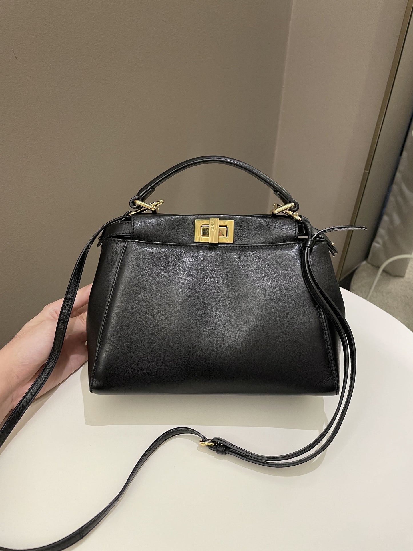 Fendi Peekaboo Mini Black