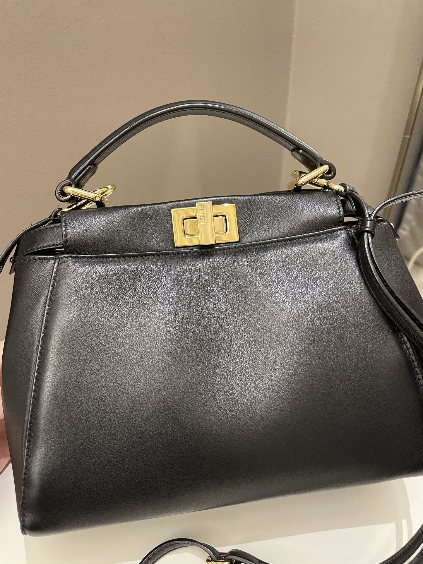 Fendi Peekaboo Mini Black