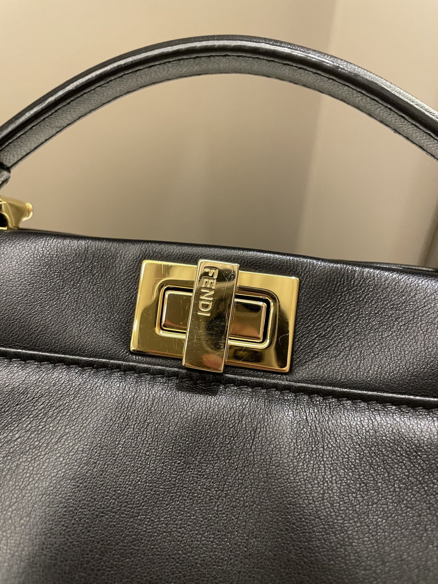 Fendi Peekaboo Mini Black