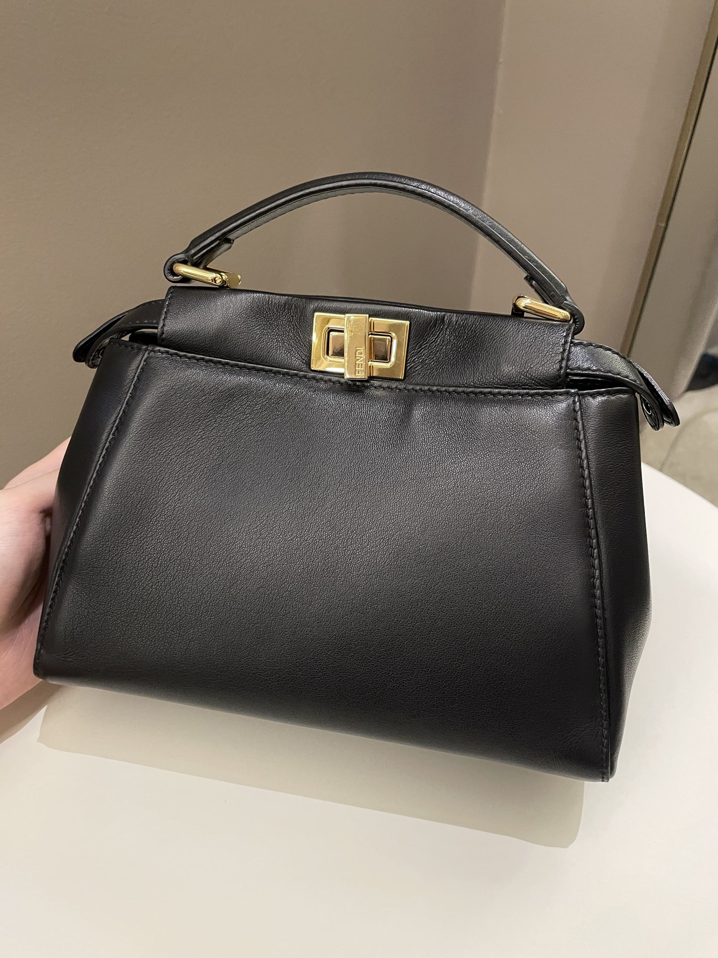 Fendi Peekaboo Mini Black