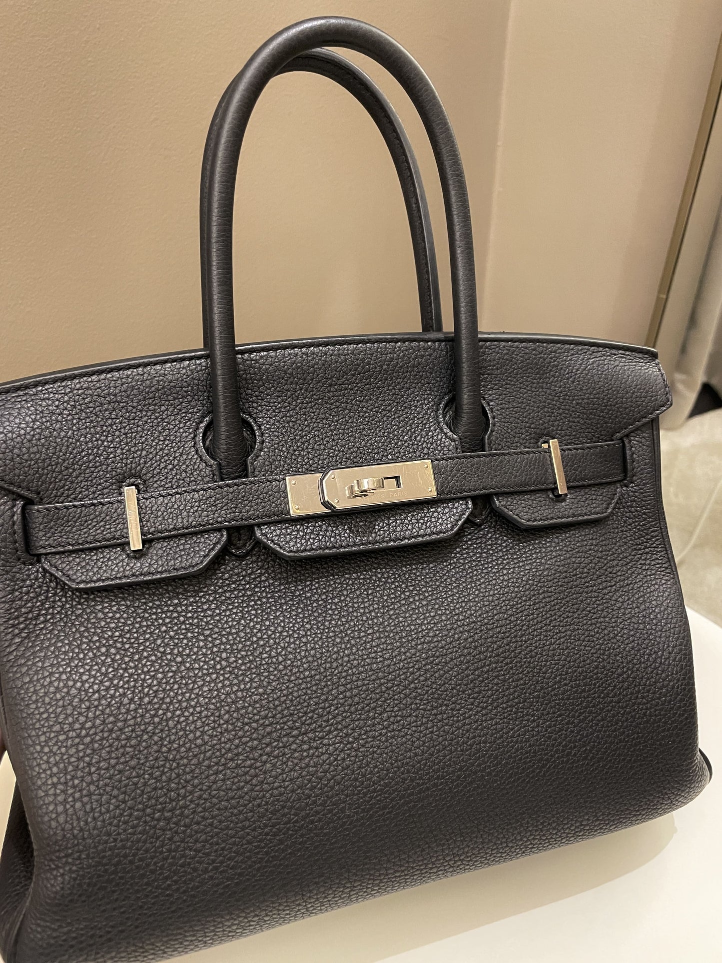 Hermes Birkin 30 Black Togo