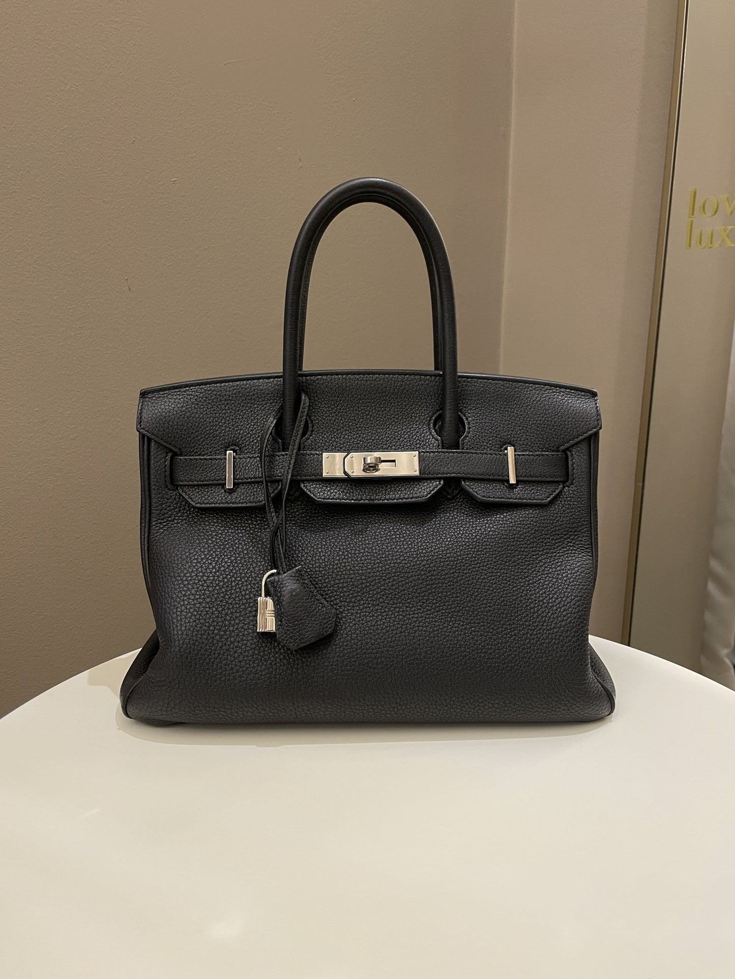 Hermes Birkin 30 Black Togo