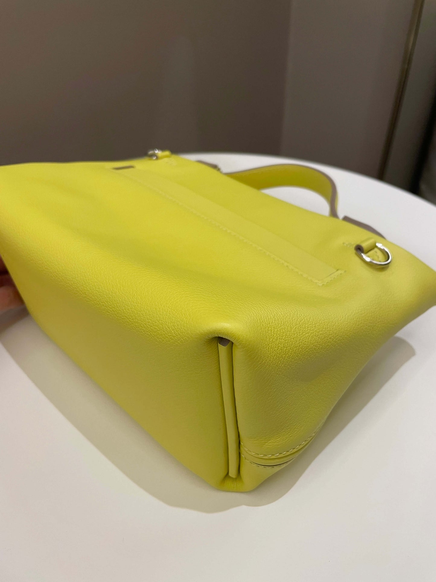 Hermes 24/24 Mini Lime Evercolor