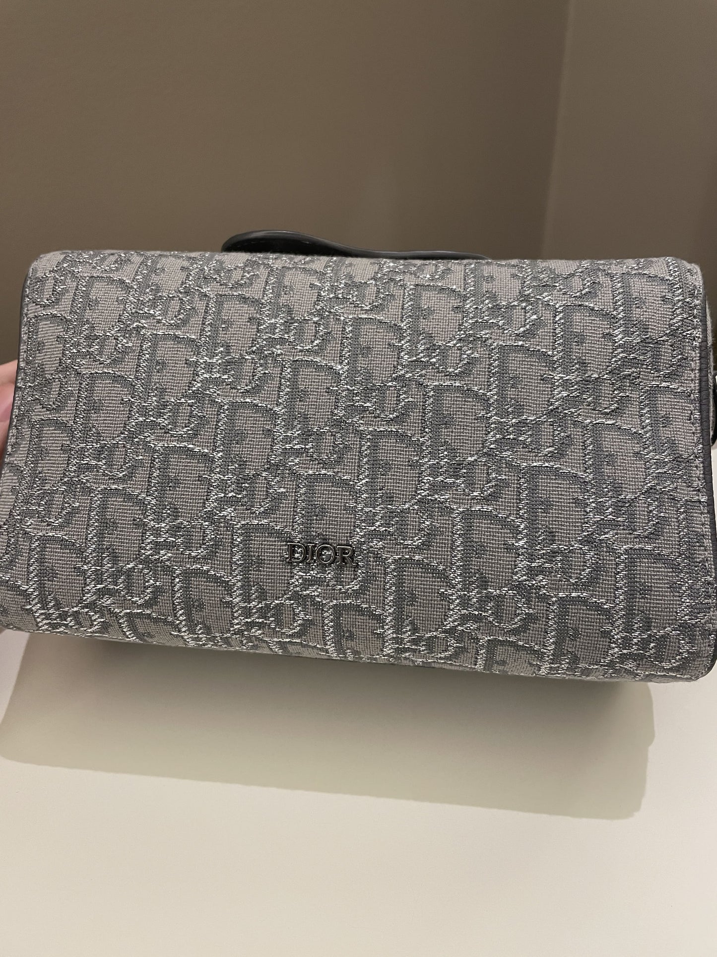 Dior Lingot 22 Grey Oblique Dark