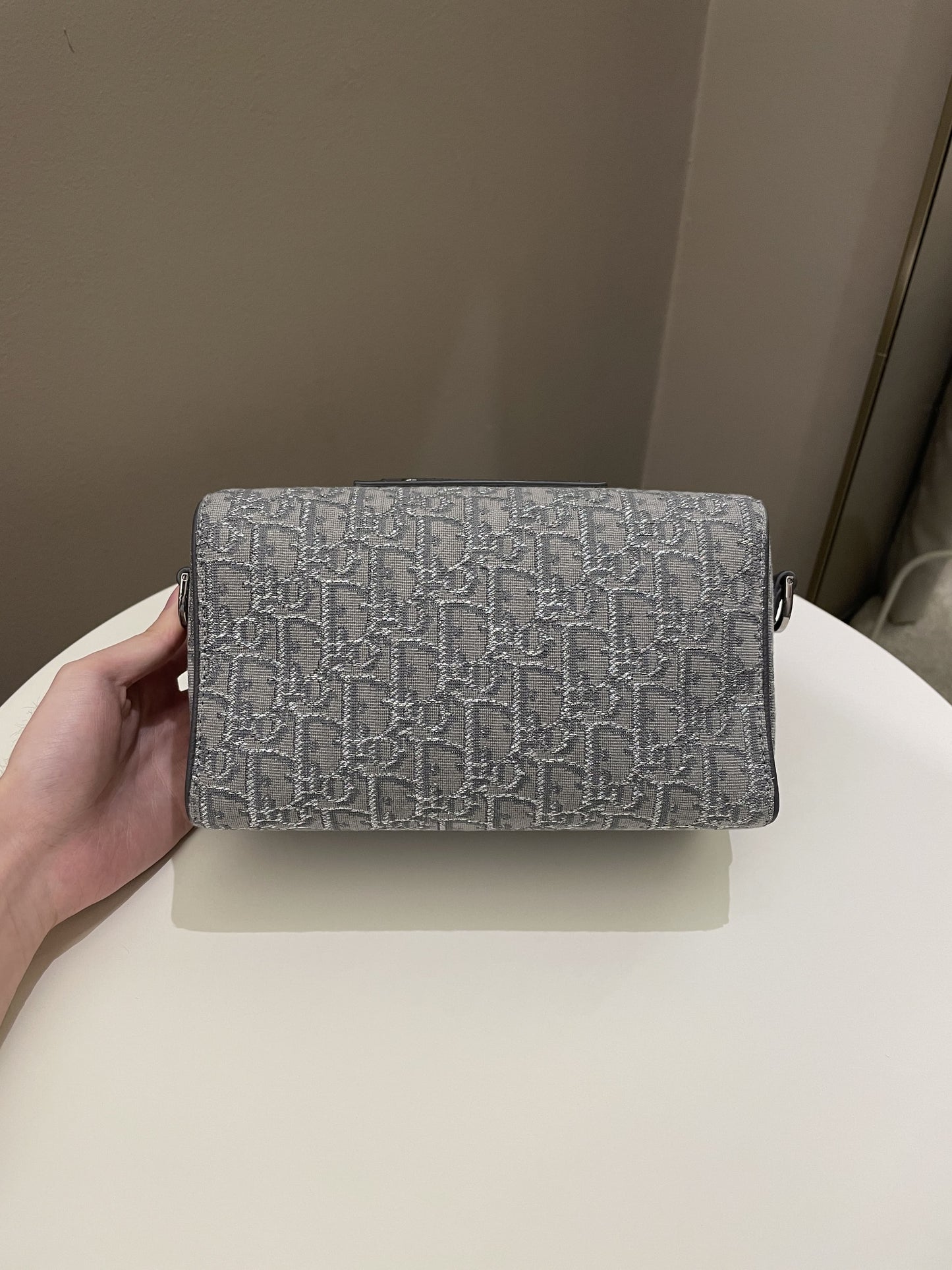 Dior Lingot 22 Grey Oblique Dark