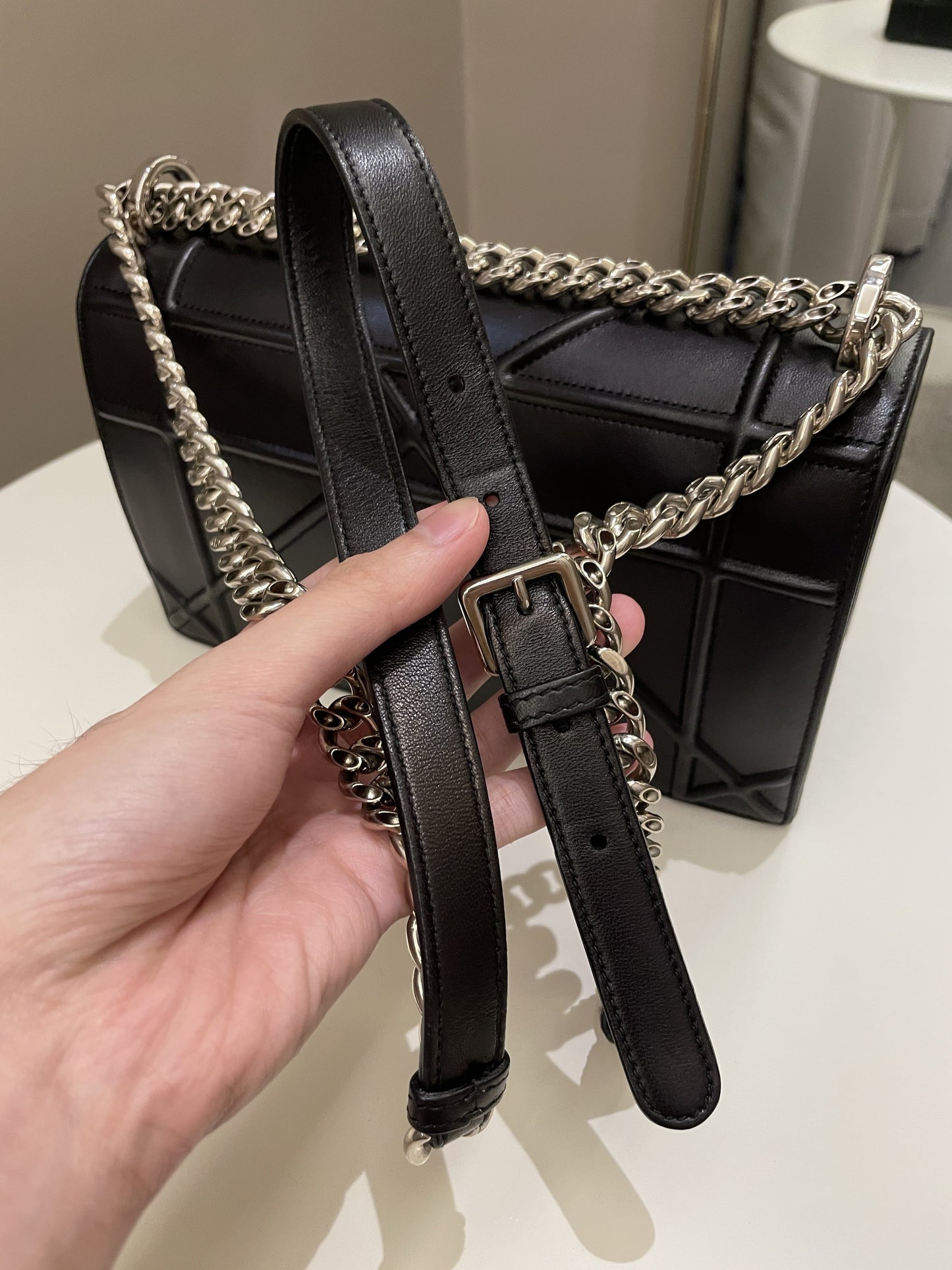 Dior Diorama Bag Black Smooth Calfskin