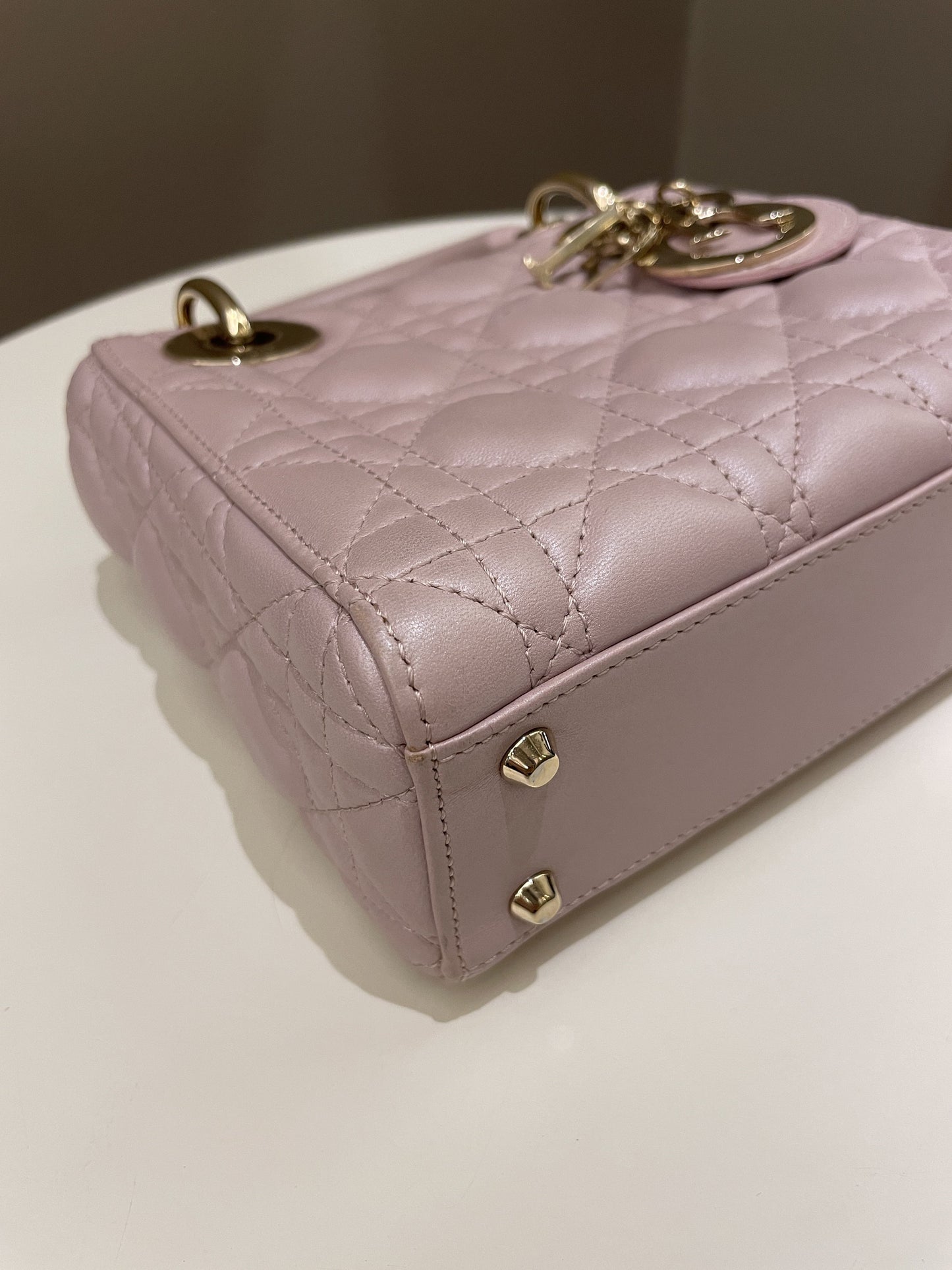 Dior Lady Dior Mini Lotus Pink Lilac