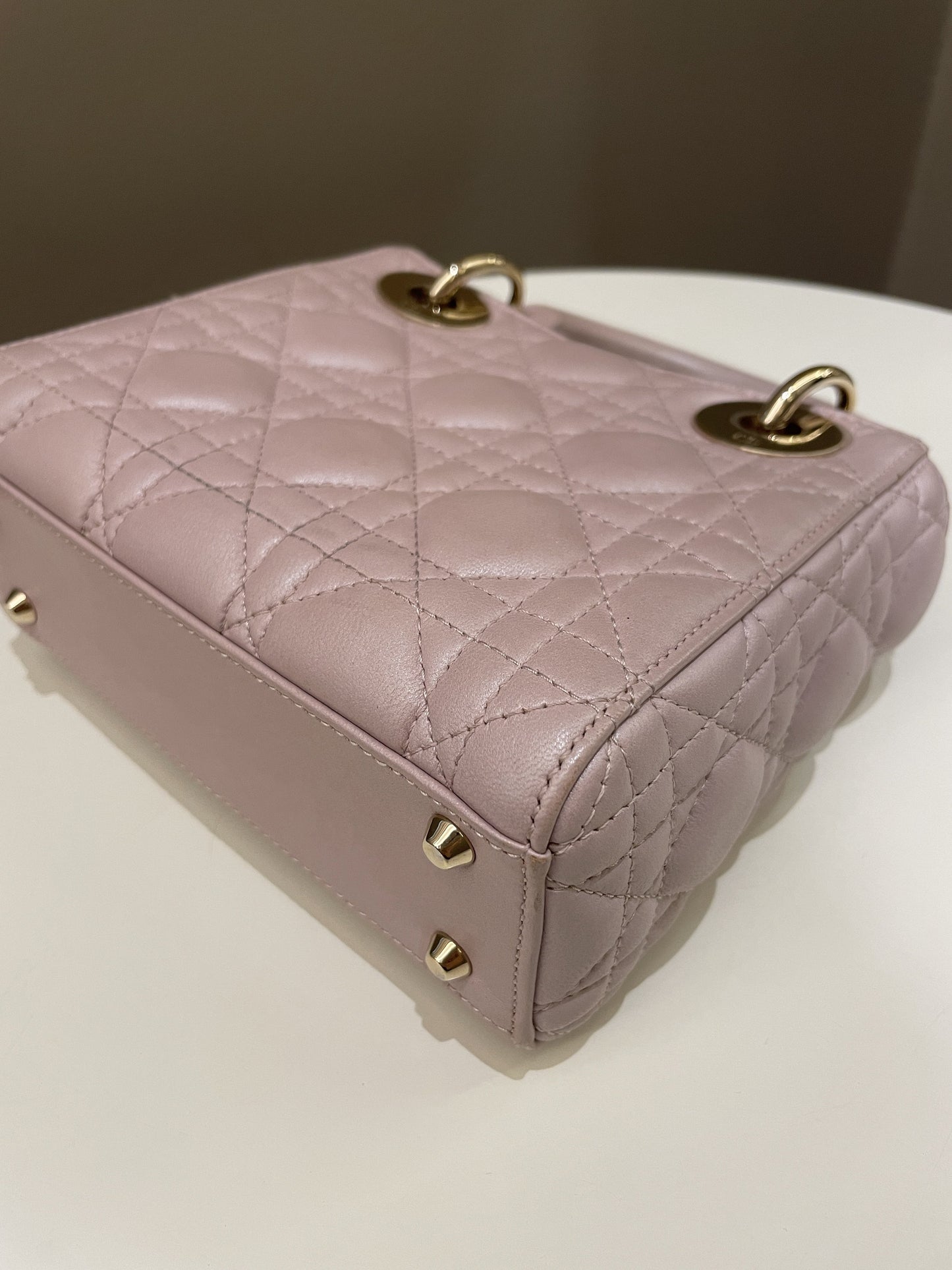 Dior Lady Dior Mini Lotus Pink Lilac