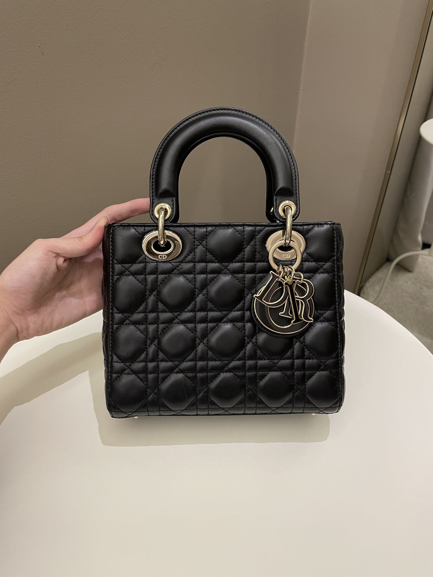 Lady Dior My ABC Dior Black Lambskin