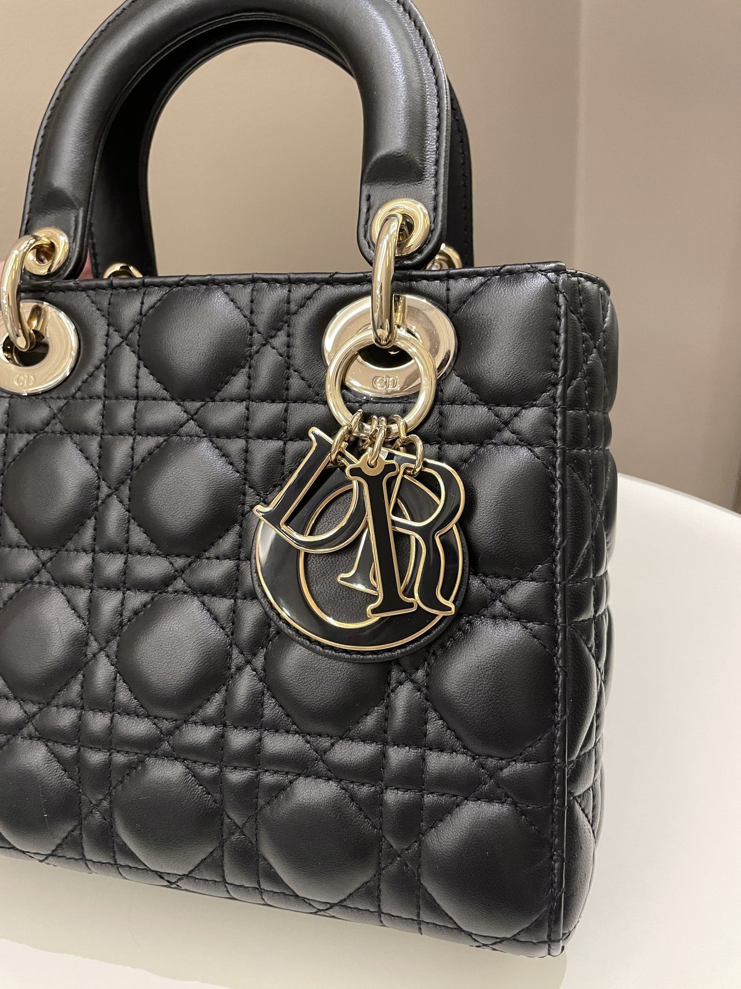 Lady Dior My ABC Dior Black Lambskin