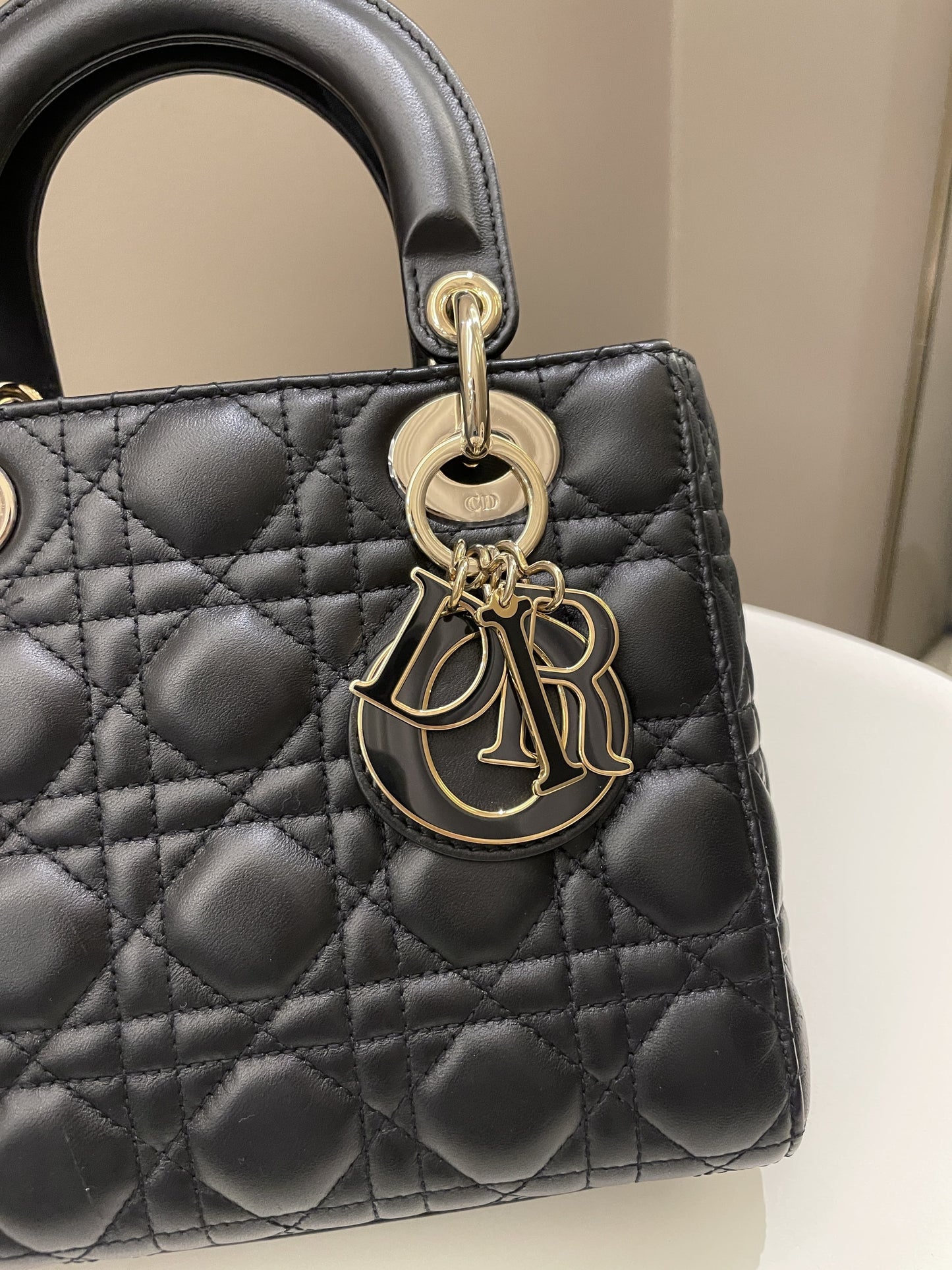 Lady Dior My ABC Dior Black Lambskin