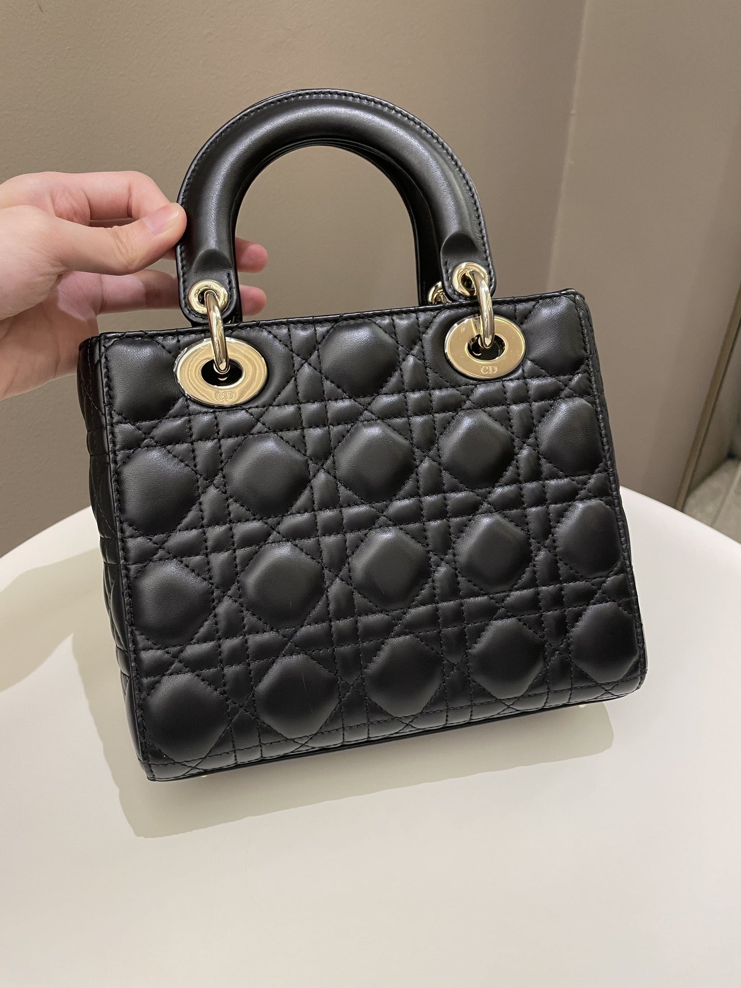 Lady Dior My ABC Dior Black Lambskin