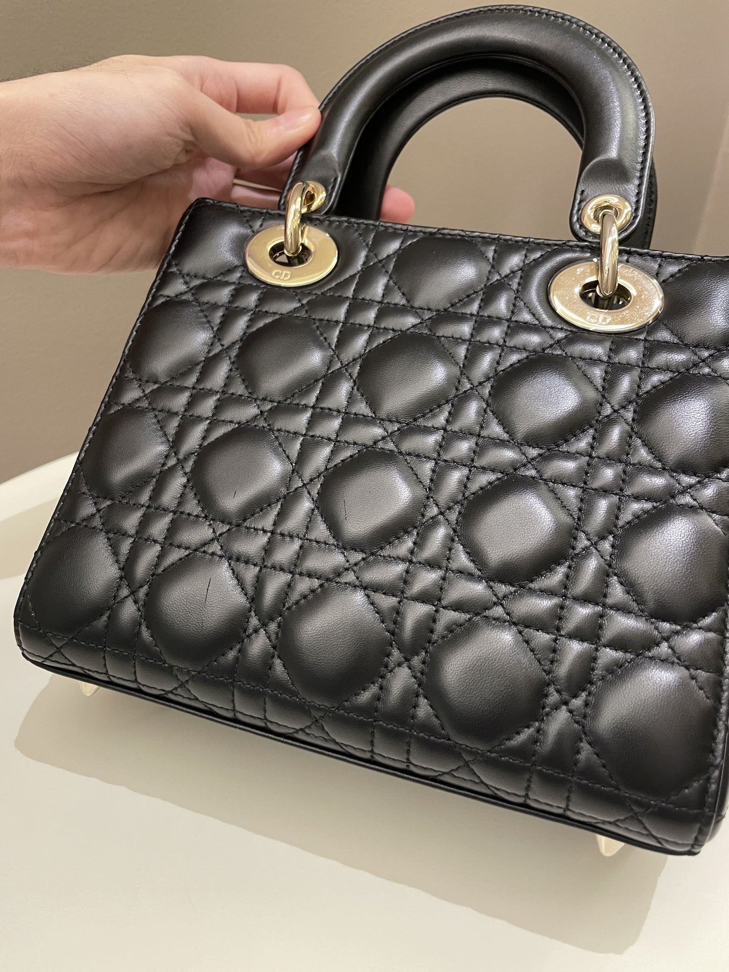 Lady Dior My ABC Dior Black Lambskin