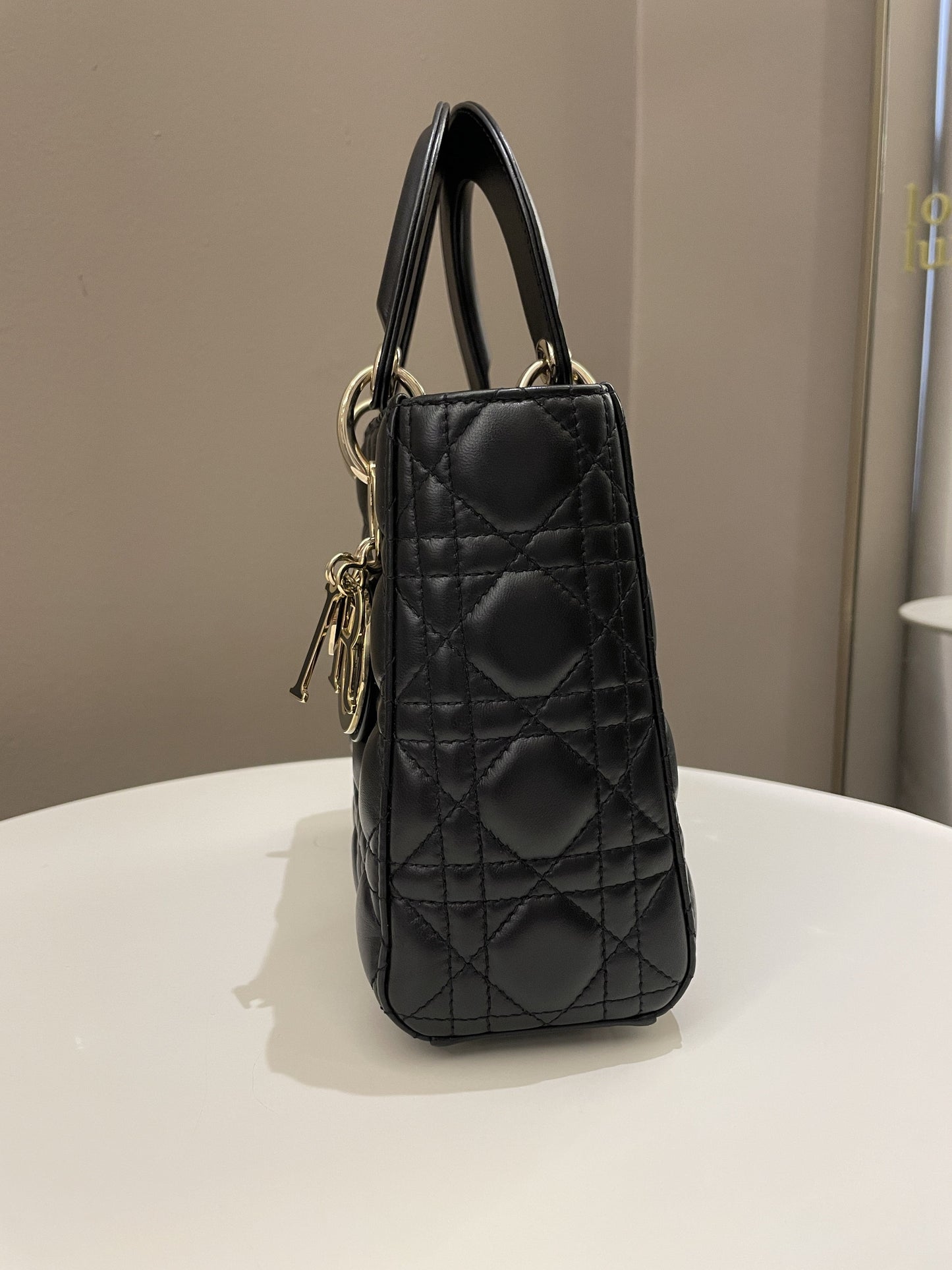 Lady Dior My ABC Dior Black Lambskin