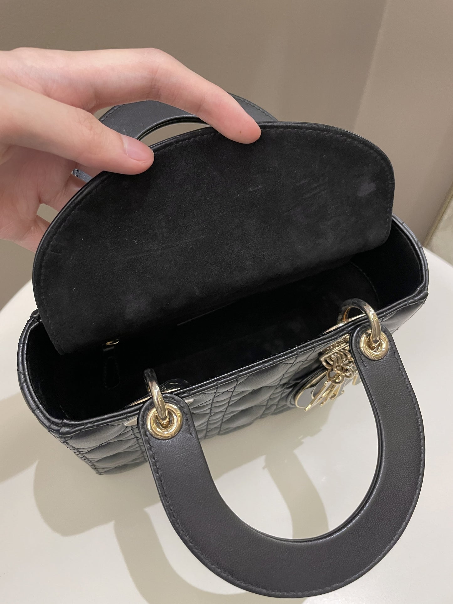 Lady Dior My ABC Dior Black Lambskin