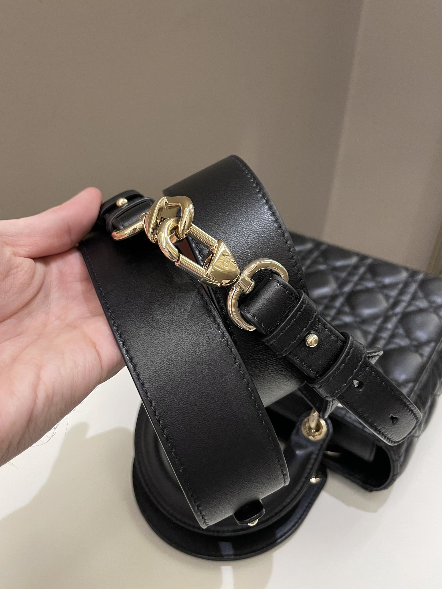 Lady Dior My ABC Dior Black Lambskin